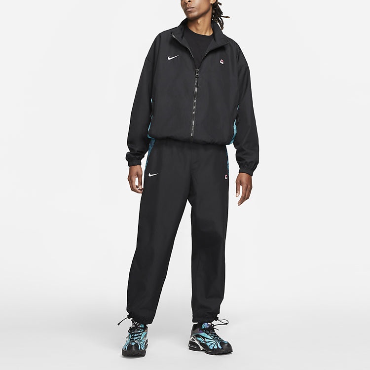 Nike x Skepta Crossover Printing waterproof Sports Jacket US Edition Black CU9743-010 - 3