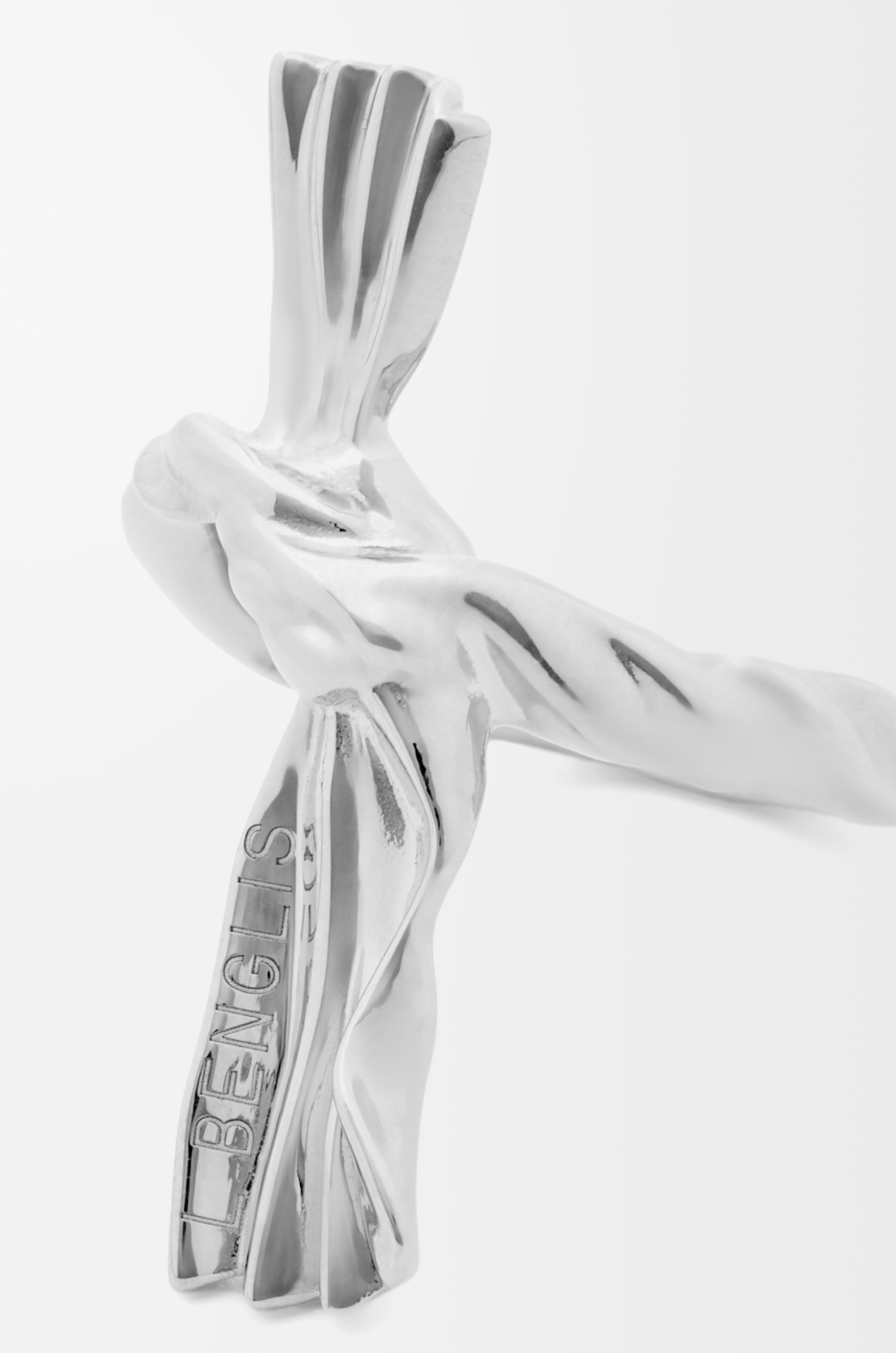 Knuckle Not ring in white gold - 6