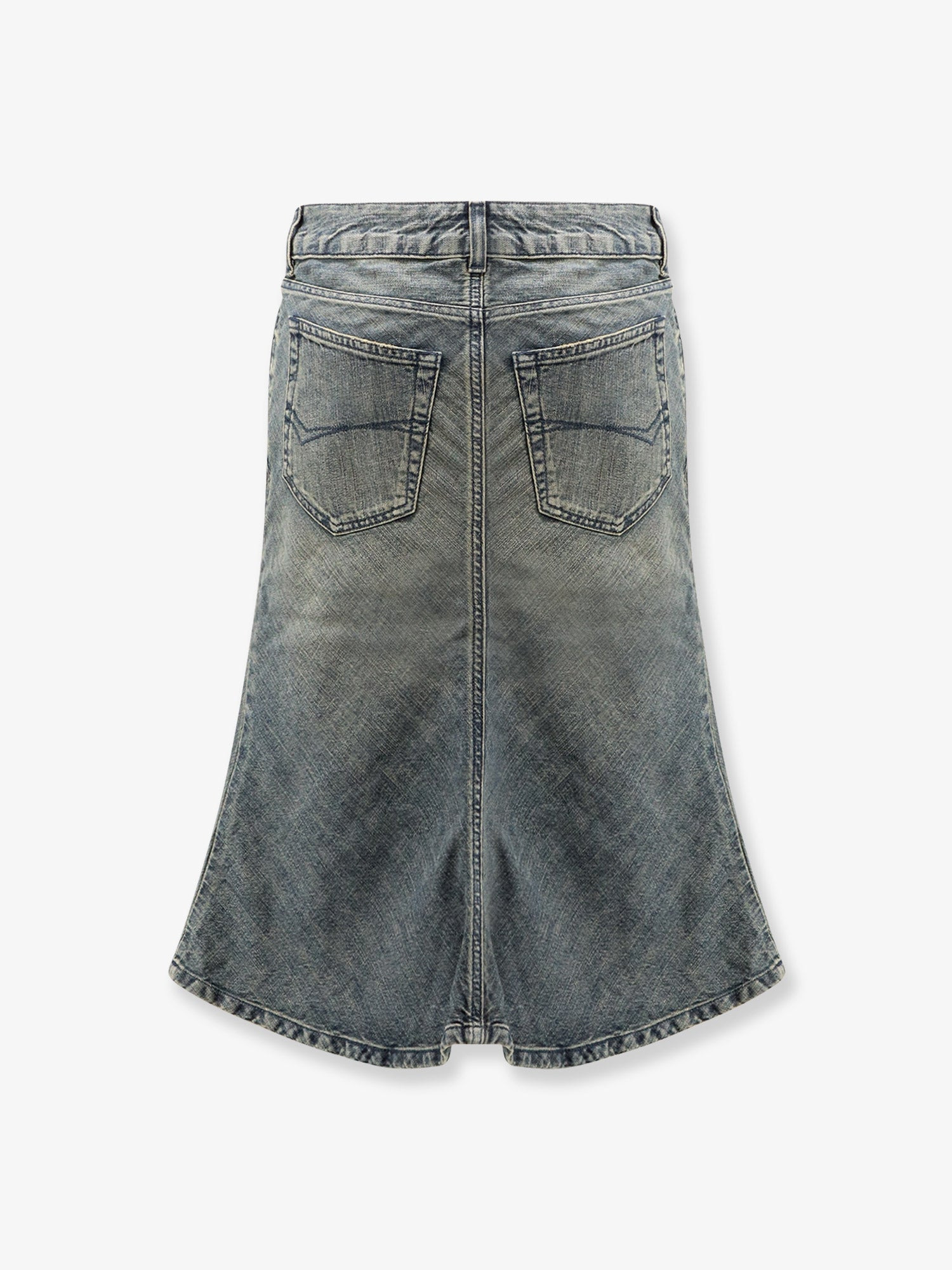 Balenciaga Denim Midi Skirt - 4