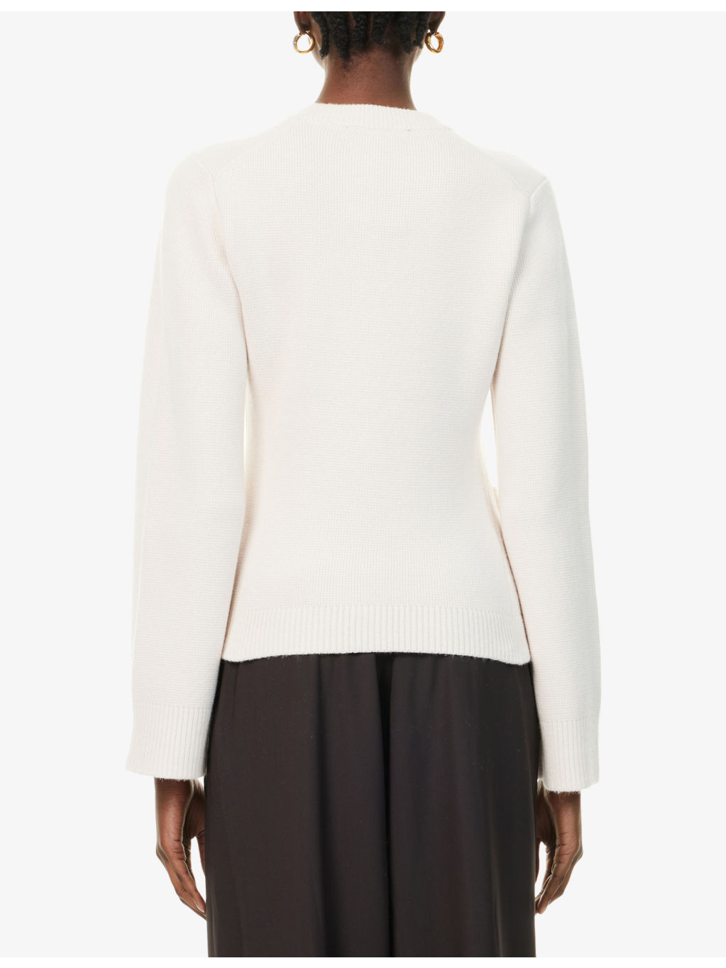 Cooper Round-Neck Wool And Cashmere Cardigan - 4