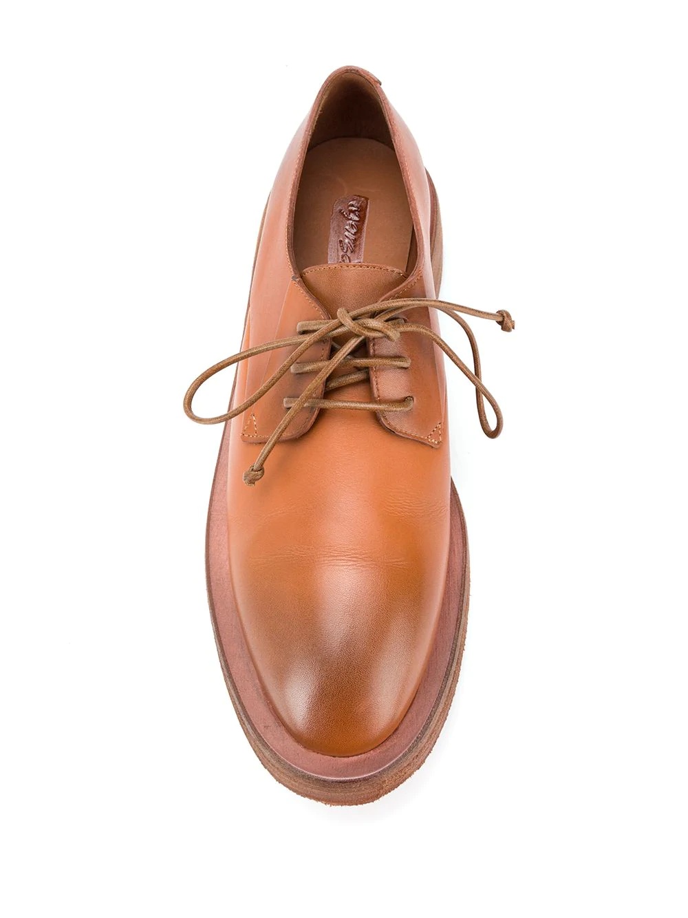 polished lace-up shoes - 4