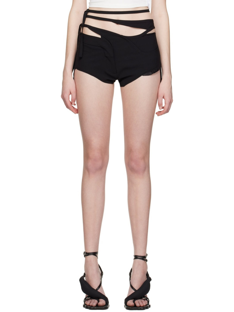 Black Suit Hot Shorts 1
