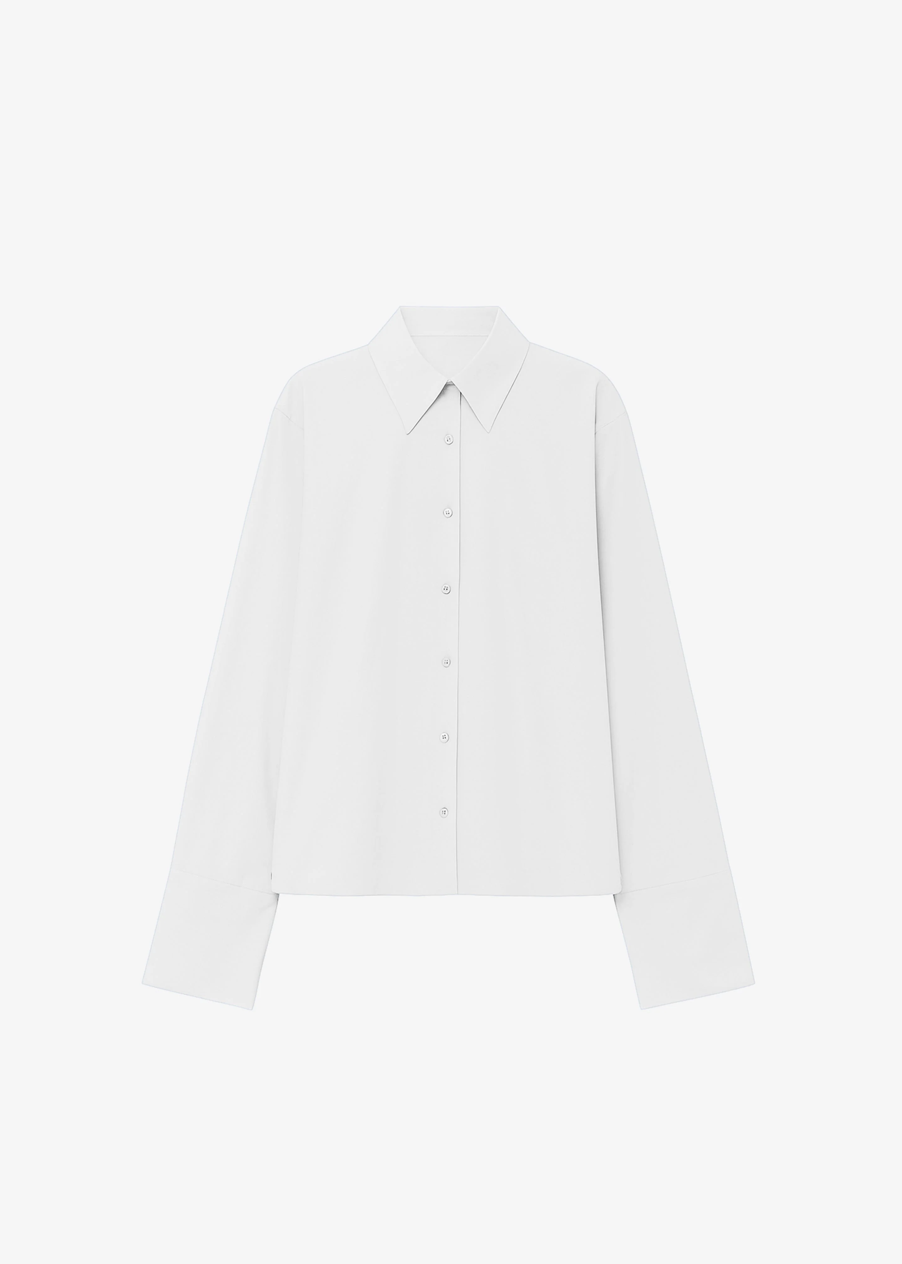 Tila Wide Sleeve Shirt - White - 1