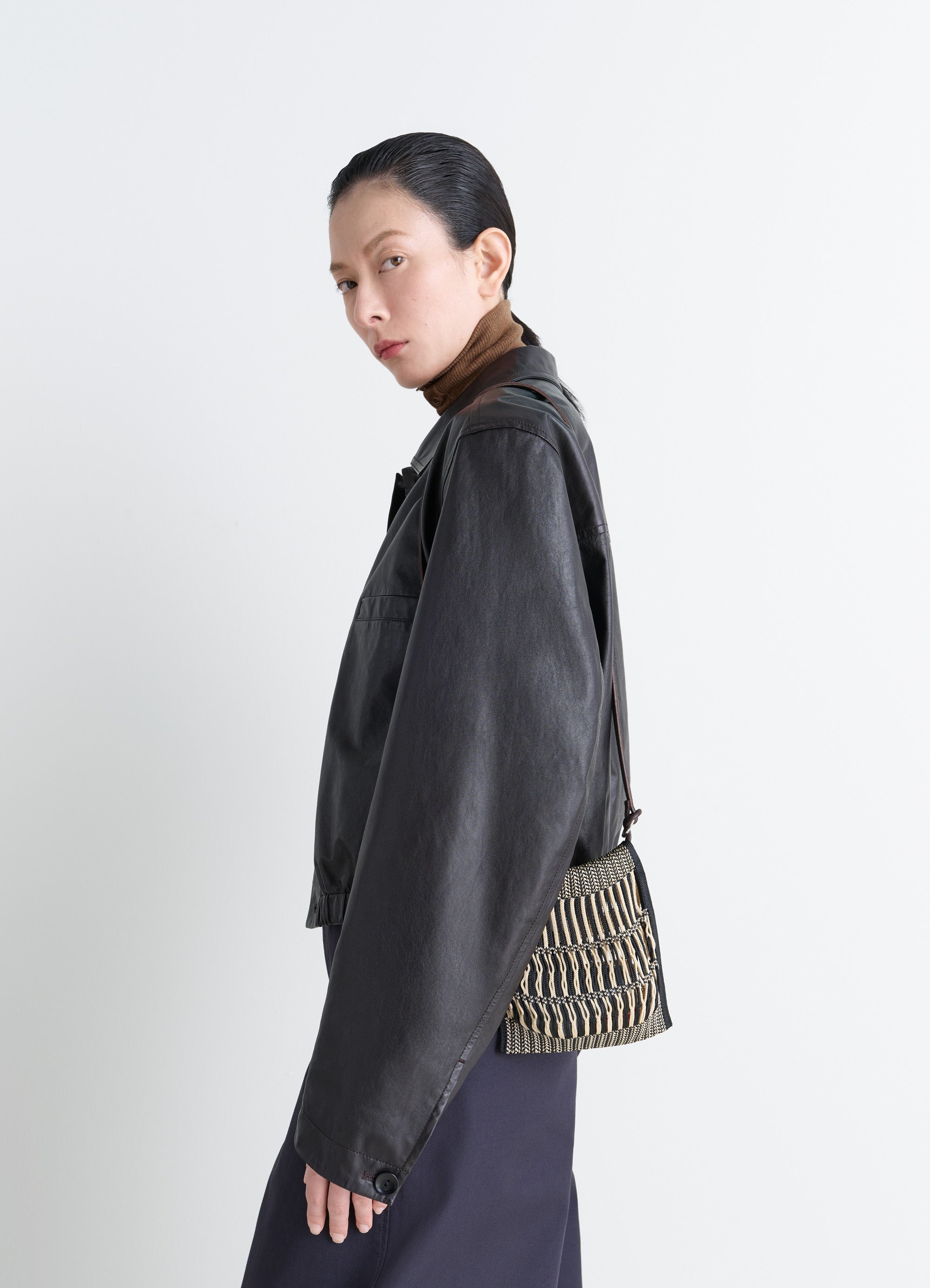 MINI CROSSBODY FILT NET BAG - 2