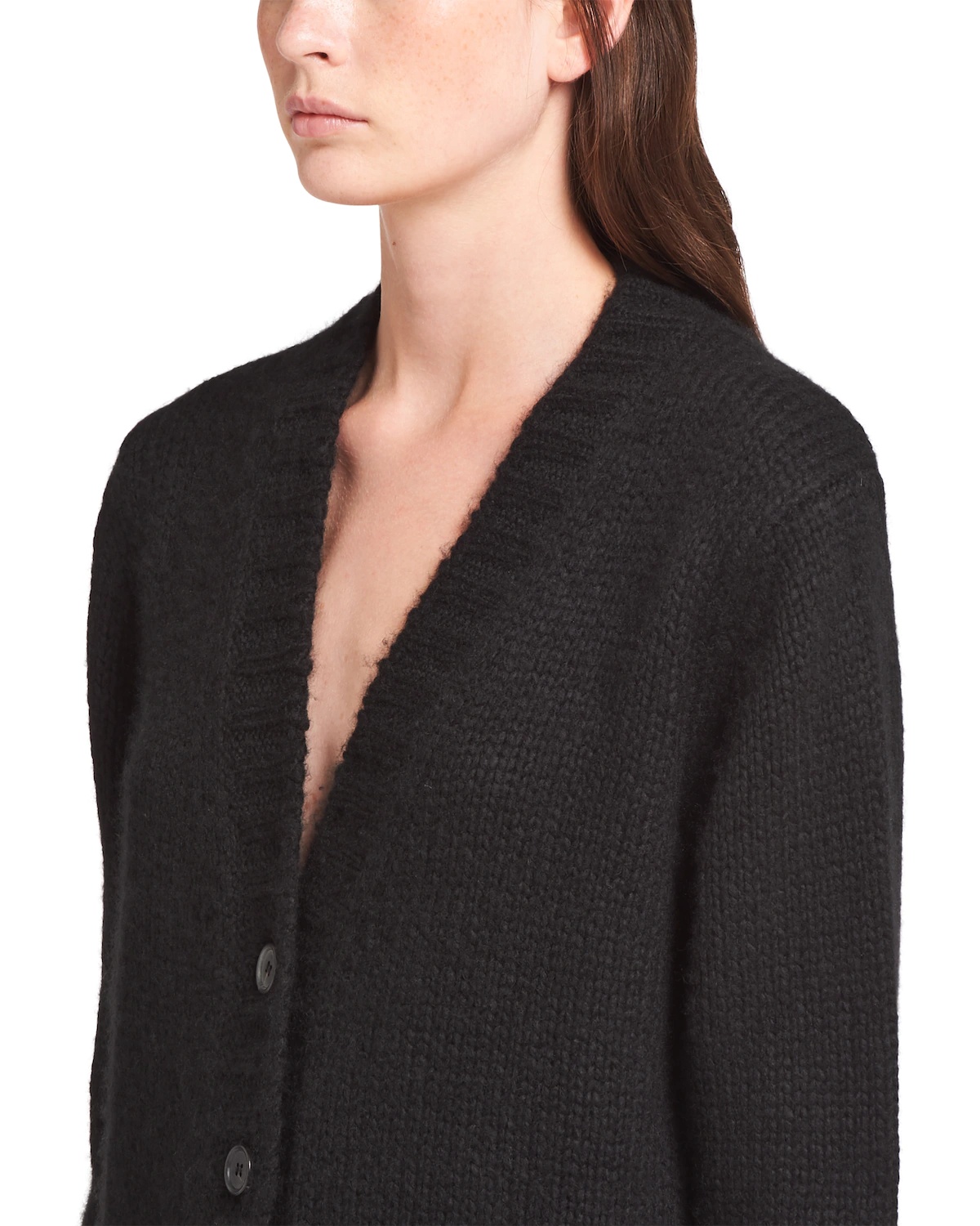 Oversized cashmere cardigan - 5