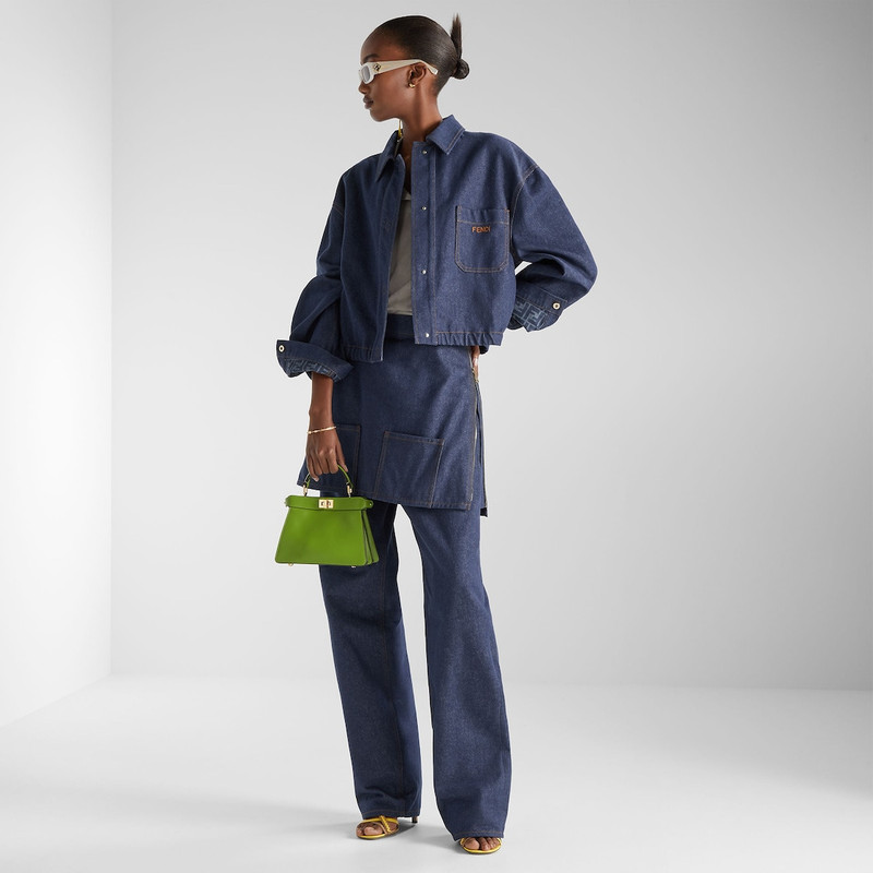 FENDI Jacket Navy blue denim jacket outlook