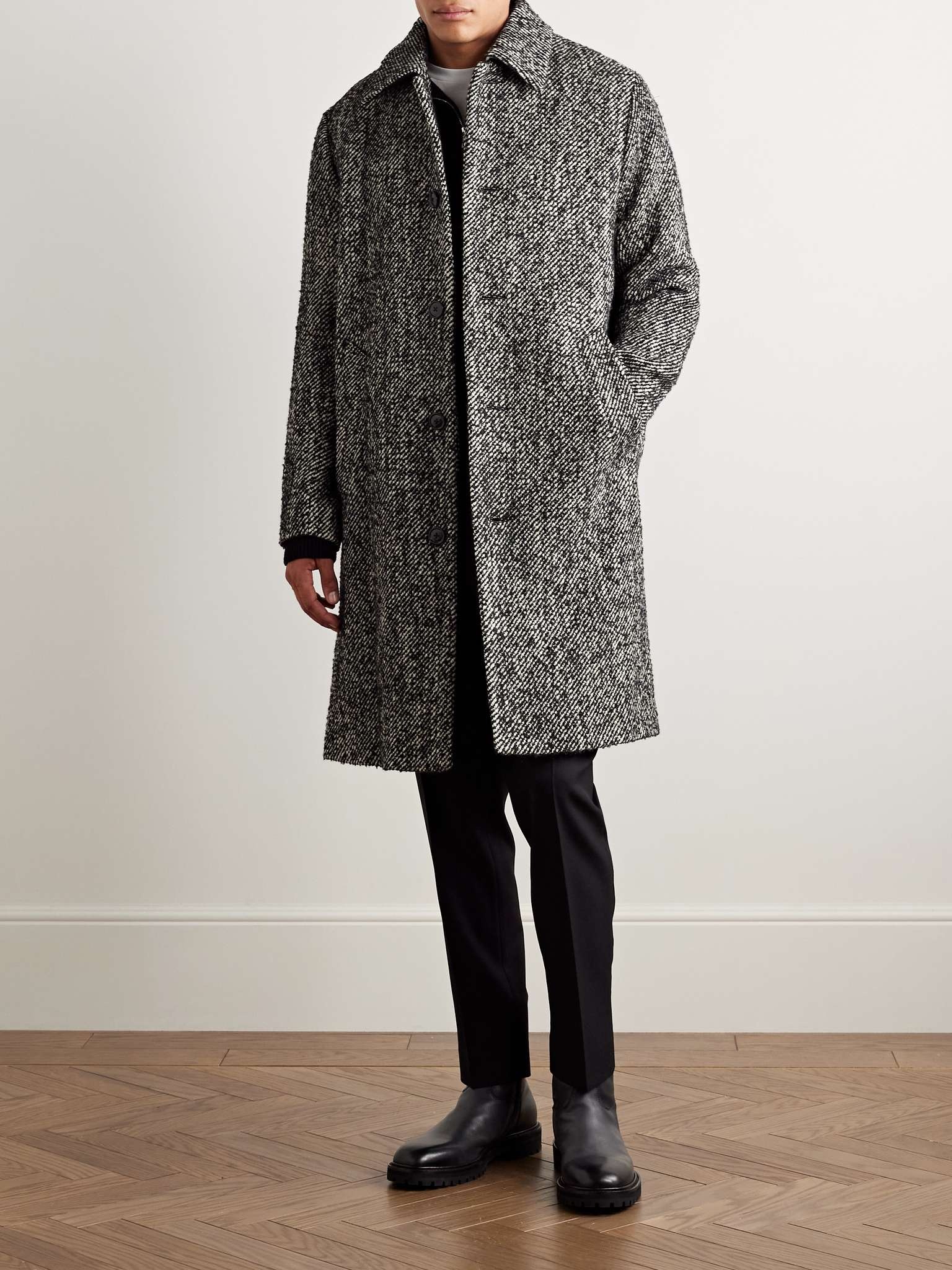 Franco 8439 Tweed Overcoat - 2