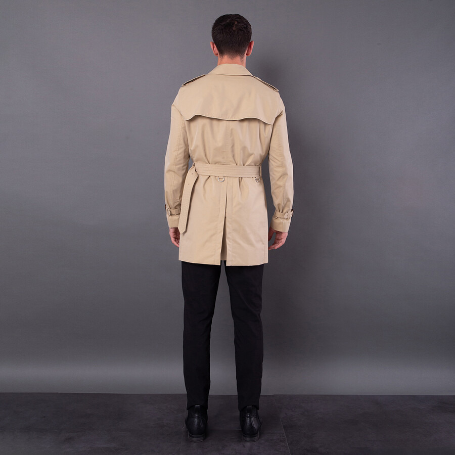 Burberry Wimbledon Short Gabardine Trench Coat - 5