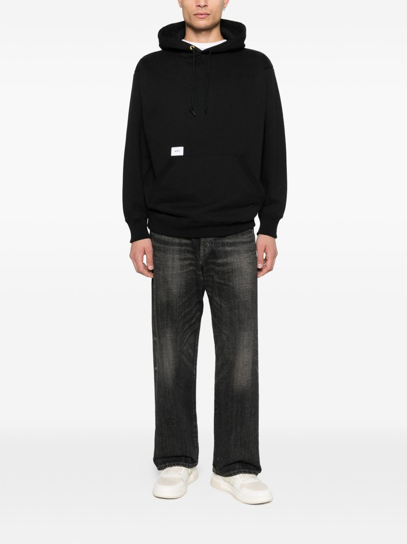 WTAPS Sign-YD cotton hoodie outlook