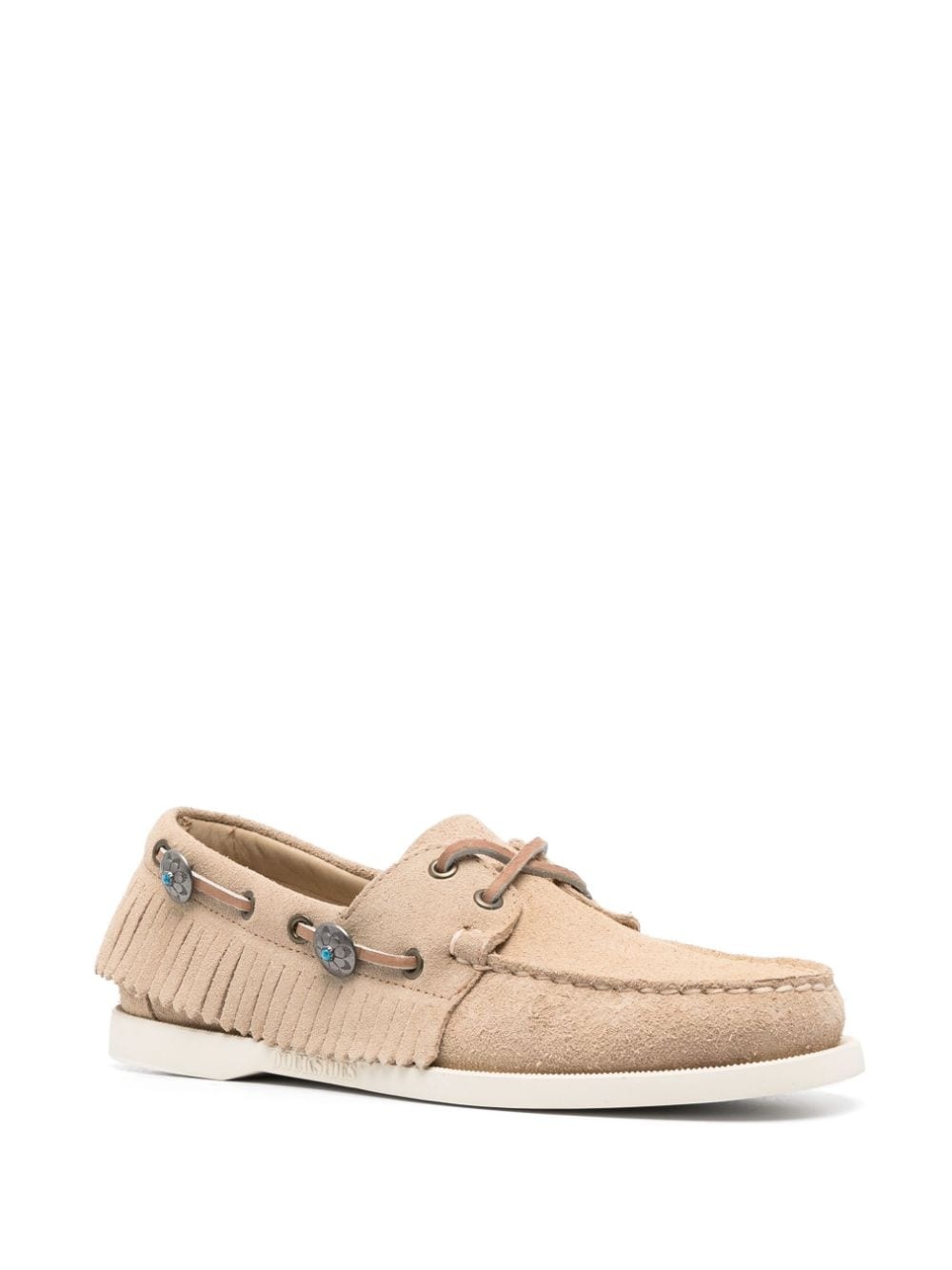 Portland fringed suede loafers - 2