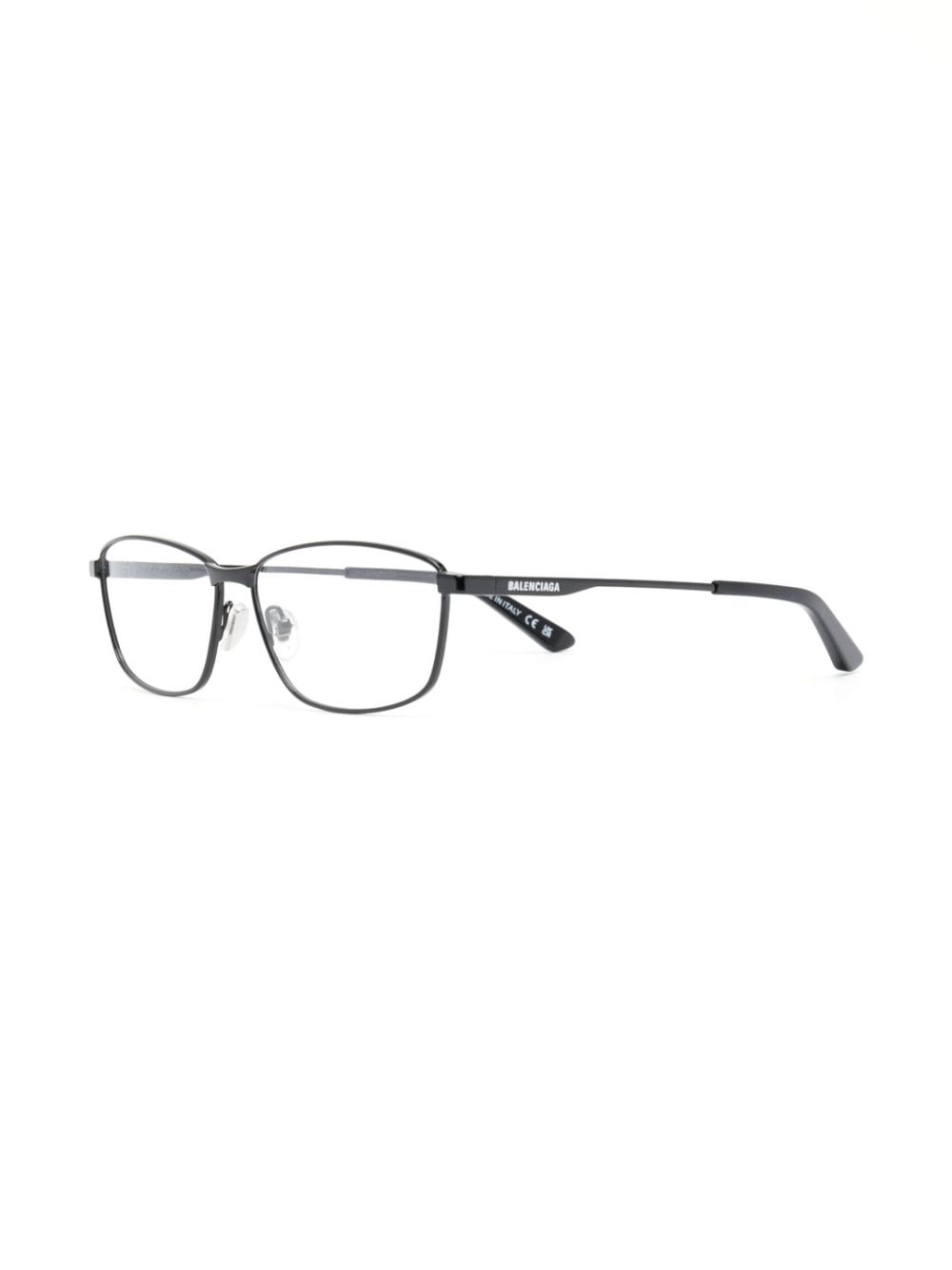 oval-frame glasses - 2