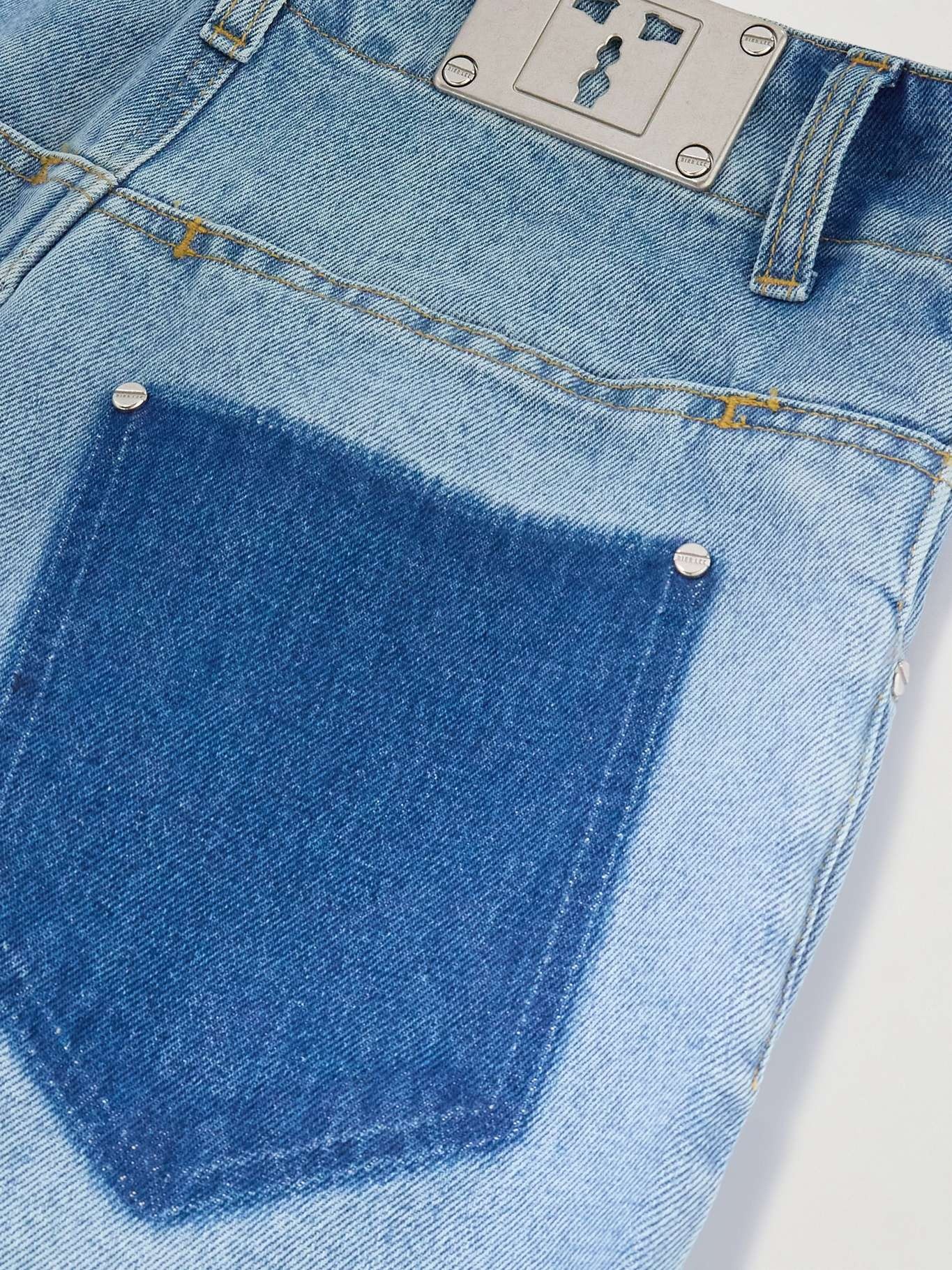 Low-rise wide-leg jeans - 6