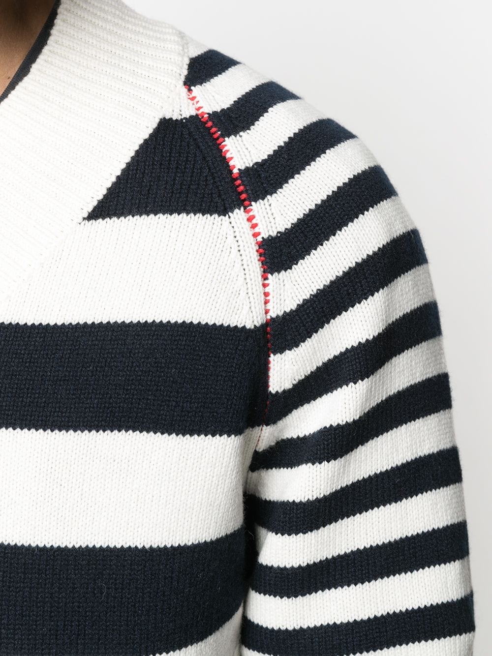 striped-print jumper - 5