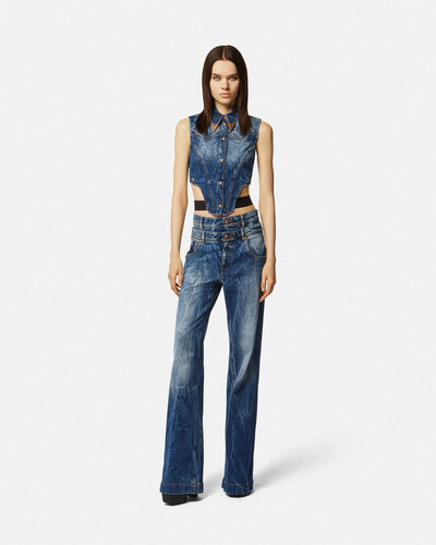 VERSACE JEANS COUTURE Wide Leg Jeans outlook