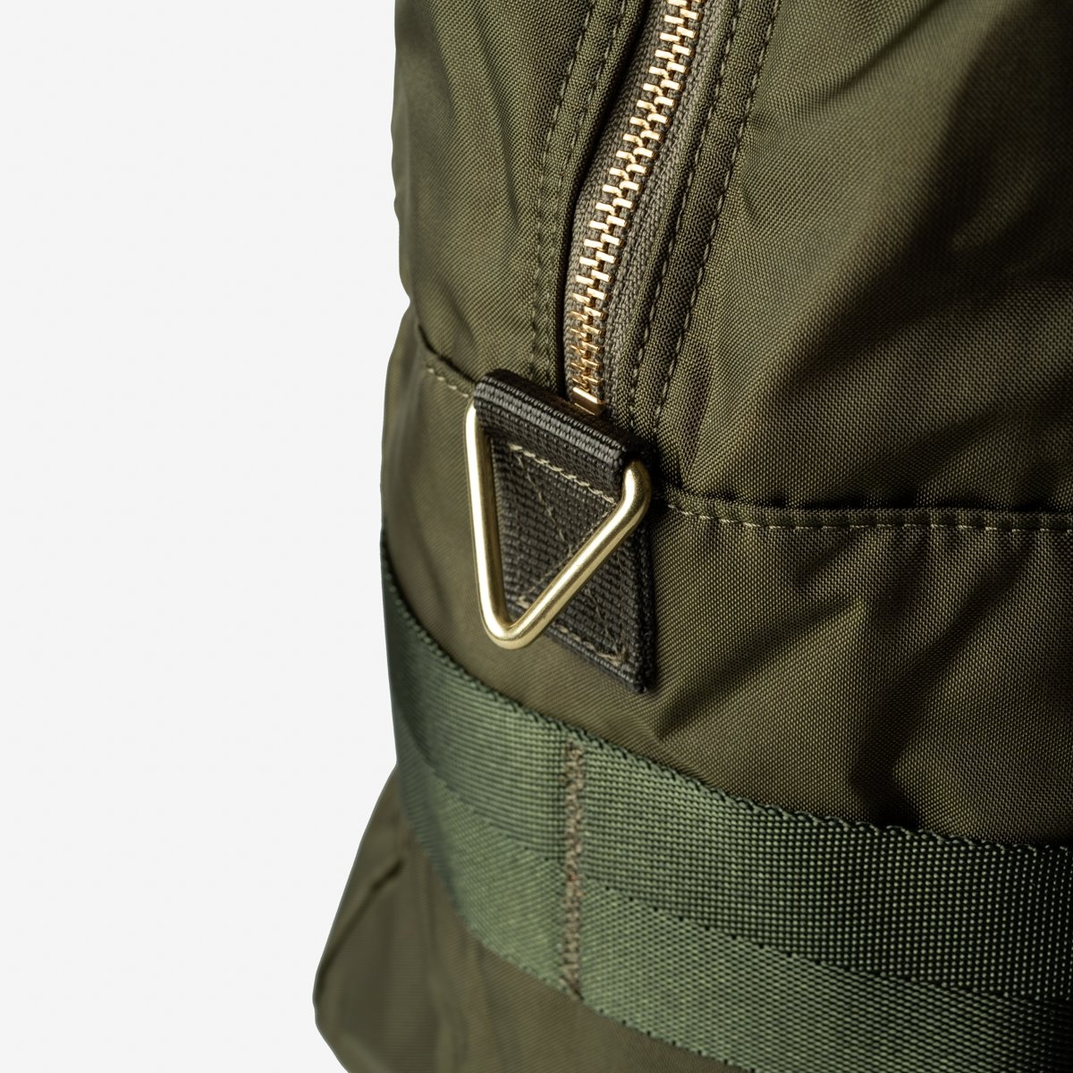 POR-FOR-DUF-OLV Porter - Yoshida & Co. - Force 2Way Duffle Bag - Olive - 6