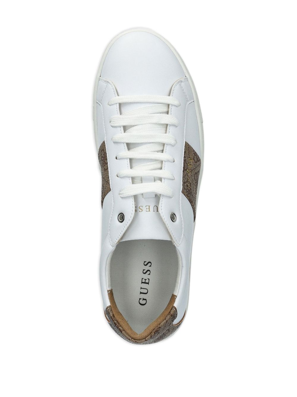 monogram-detail sneakers - 4