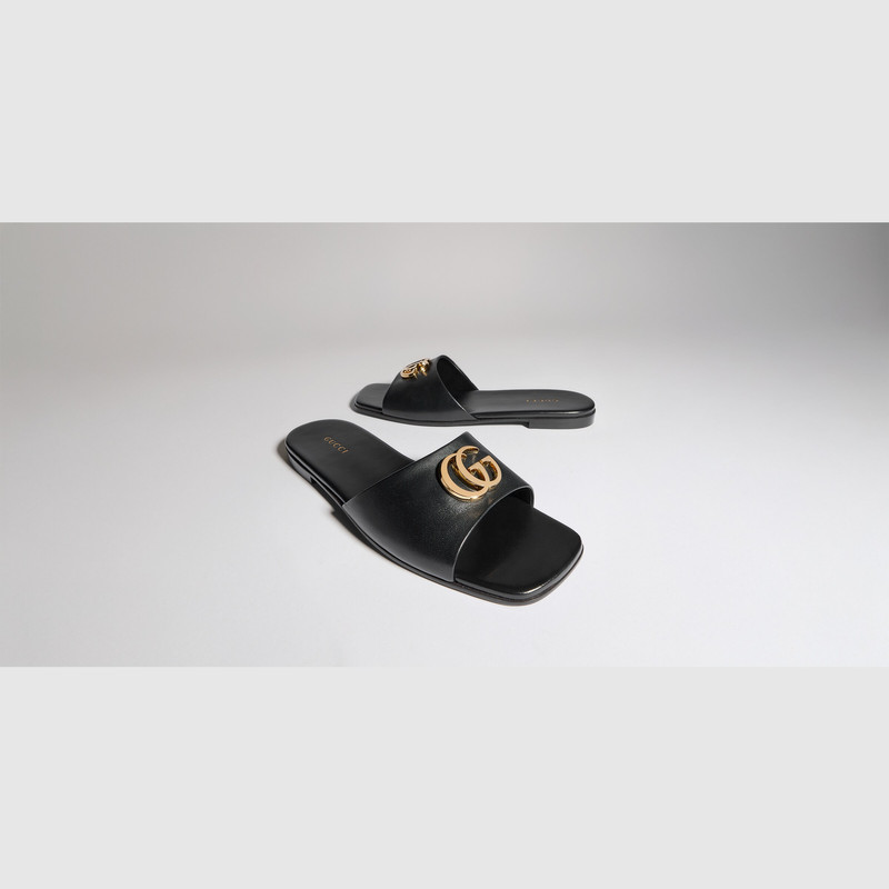 GUCCI Women's slide sandal with Double G outlook