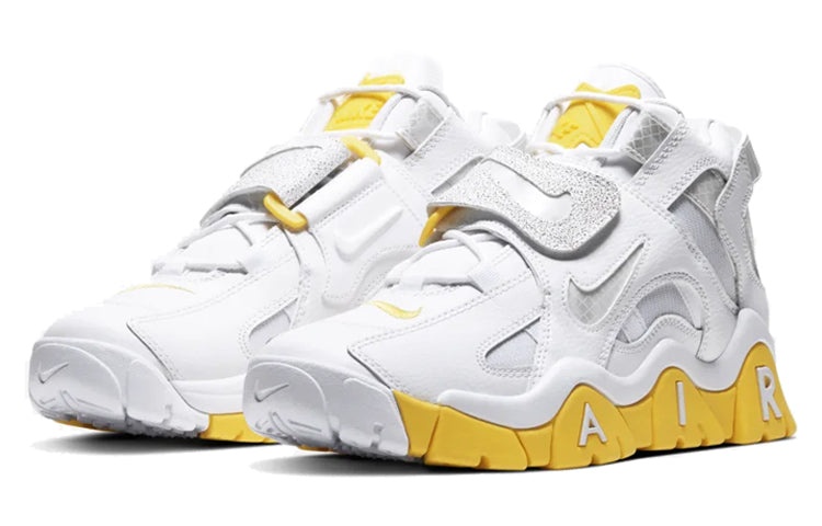 (WMNS) Nike Air Barrage Mid 'Chrome Yellow' CJ9574-100 - 3