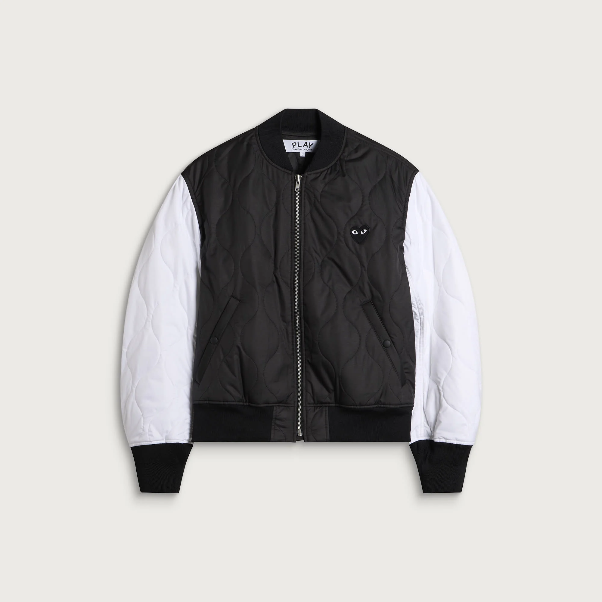 Comme des Garçons Play Black Heart Bomber Jacket - 1