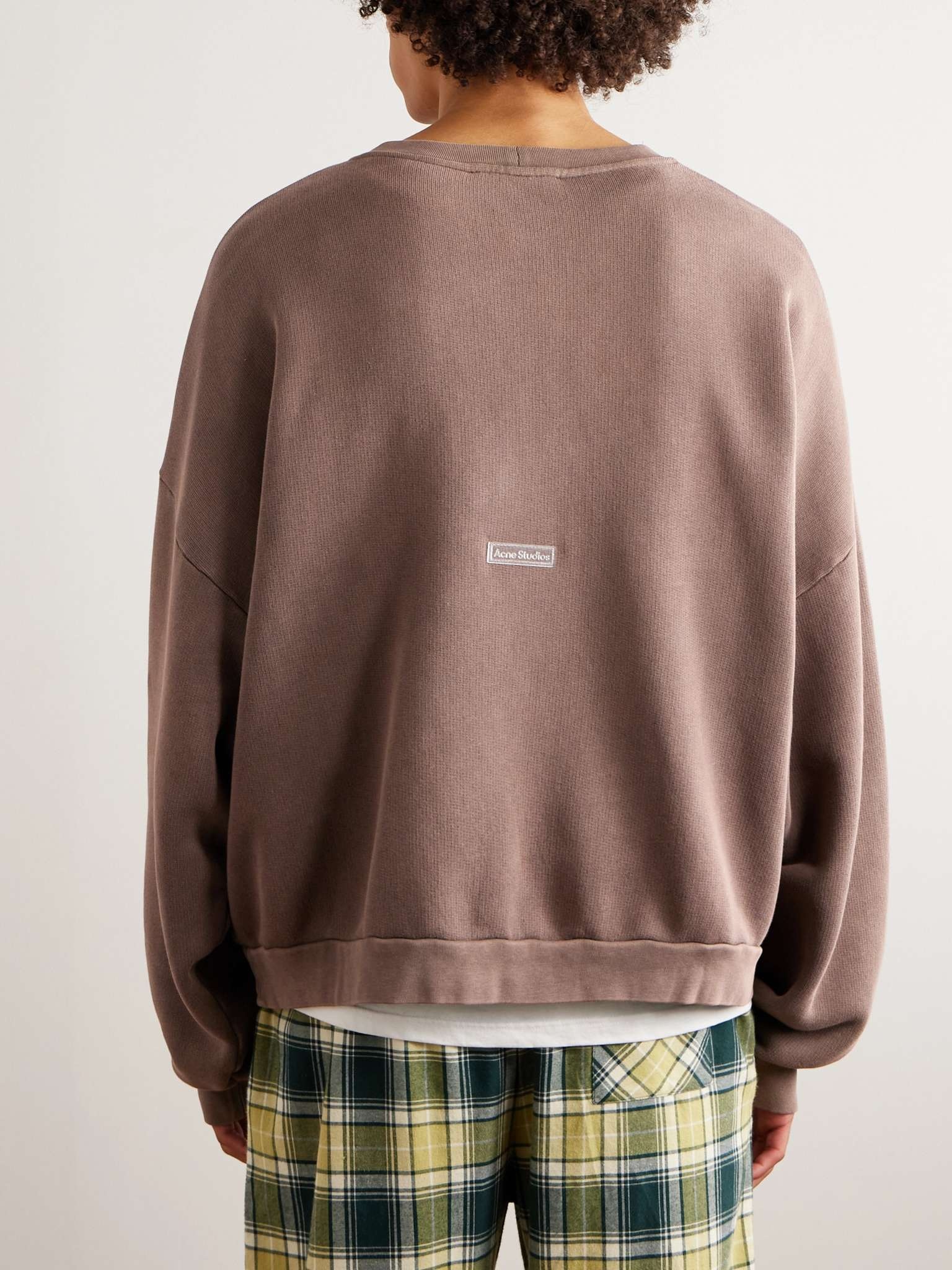 Garment-Dyed Cotton-Jersey Sweatshirt - 3