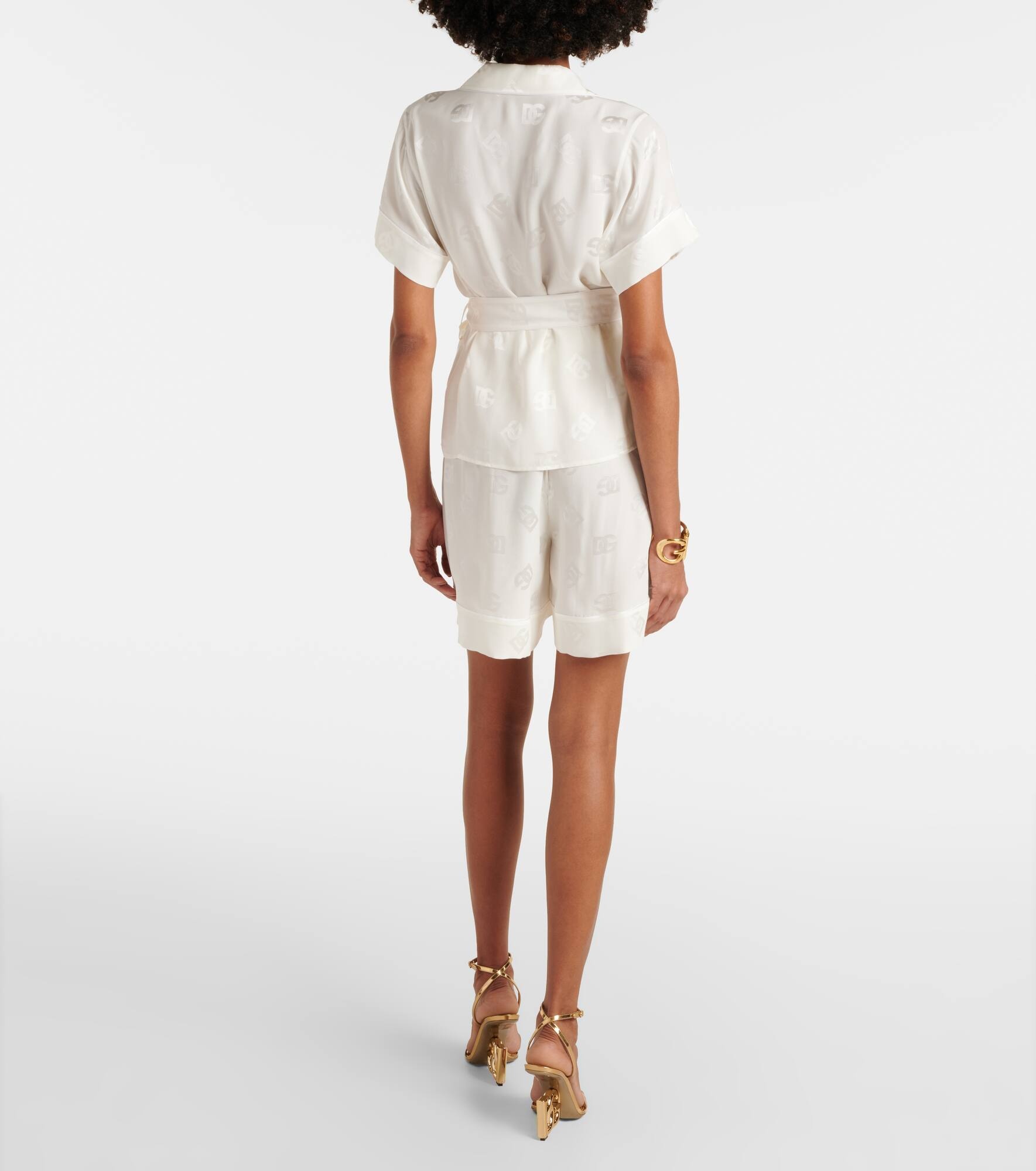 DG silk pajama shirt - 3