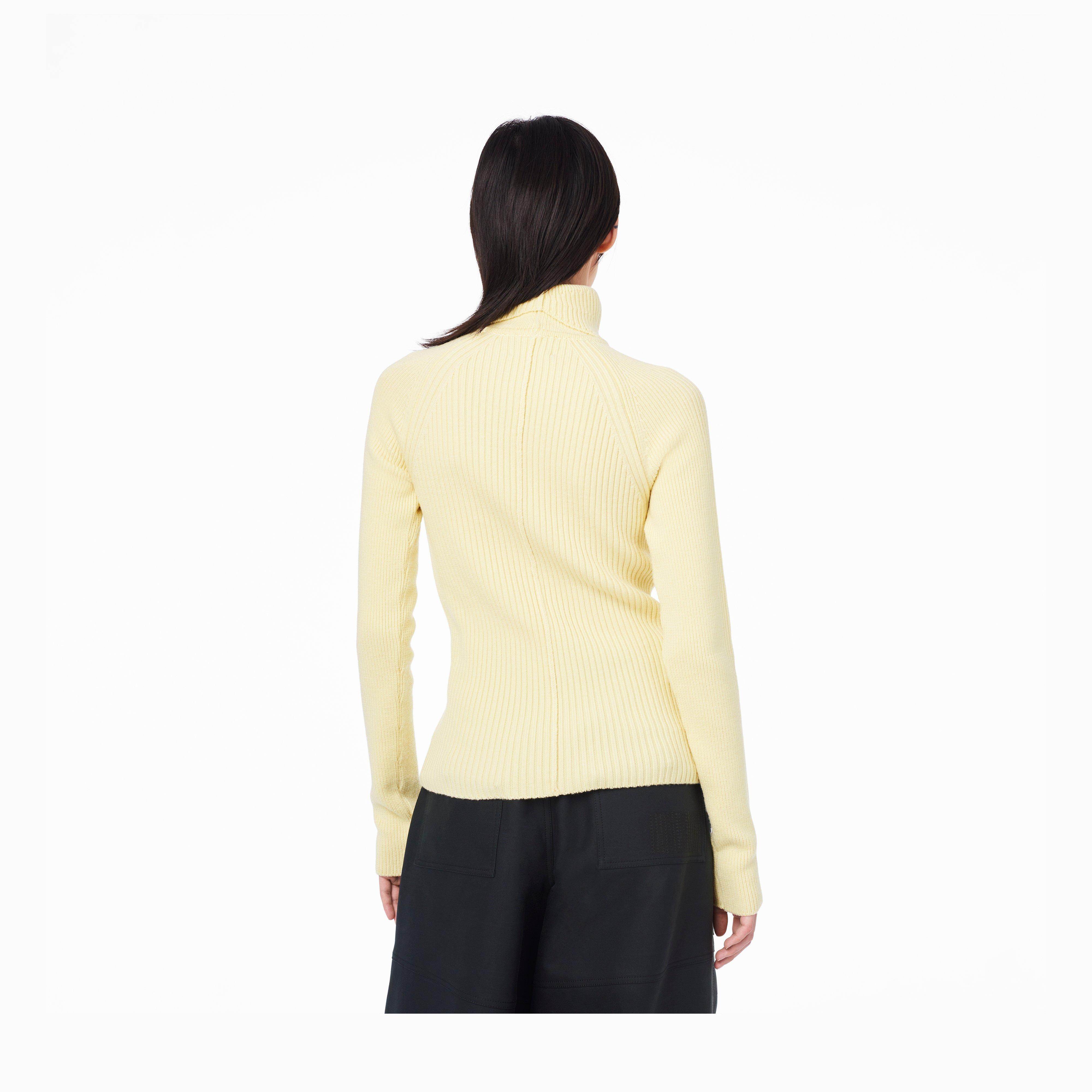 THE RIBBED TURTLENECK - 3