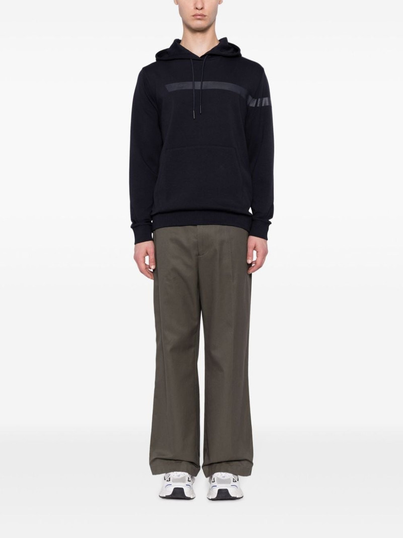 BOSS Soody logo-rubberised hoodie outlook