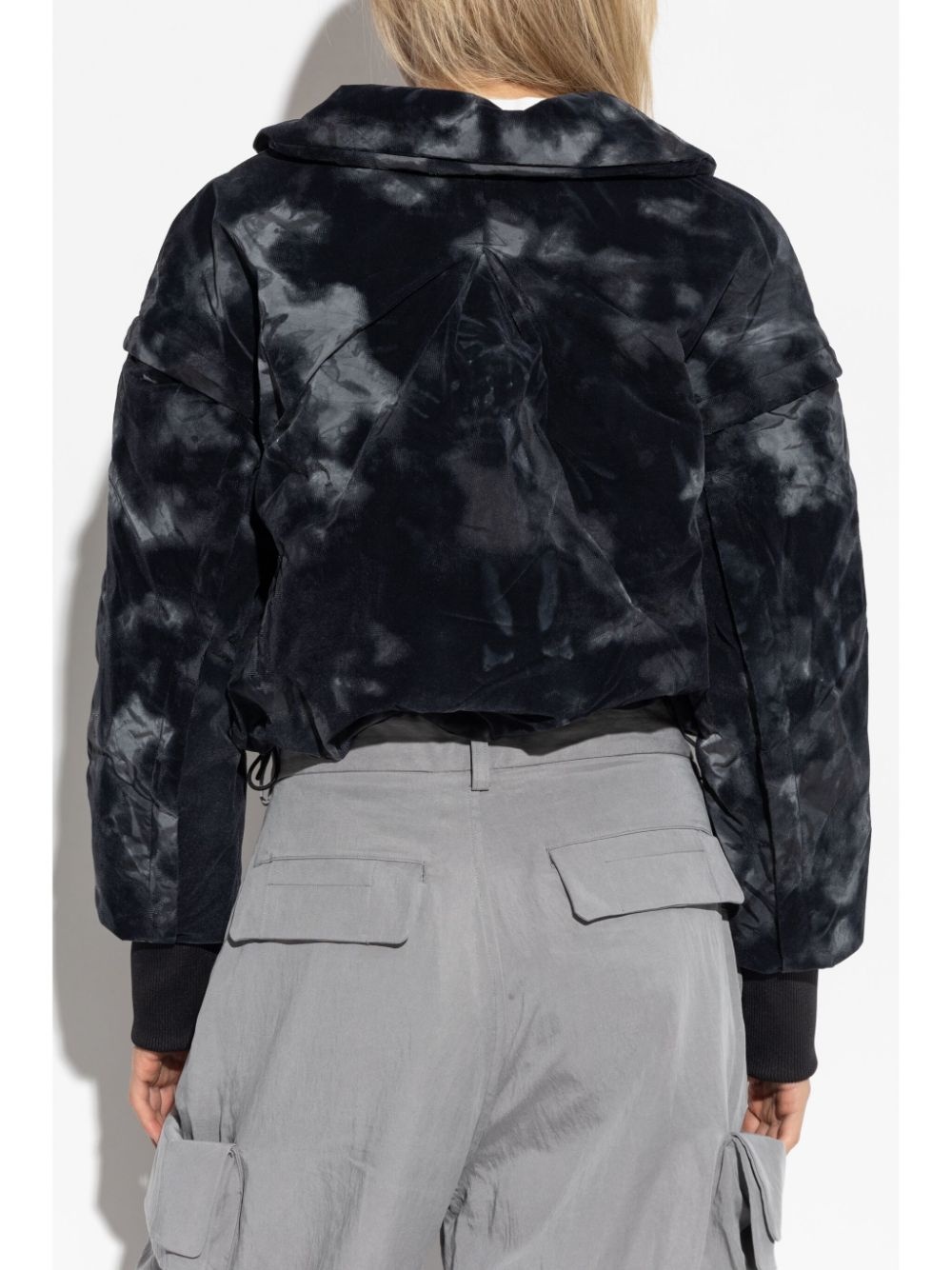 all-over print padded jacket - 4