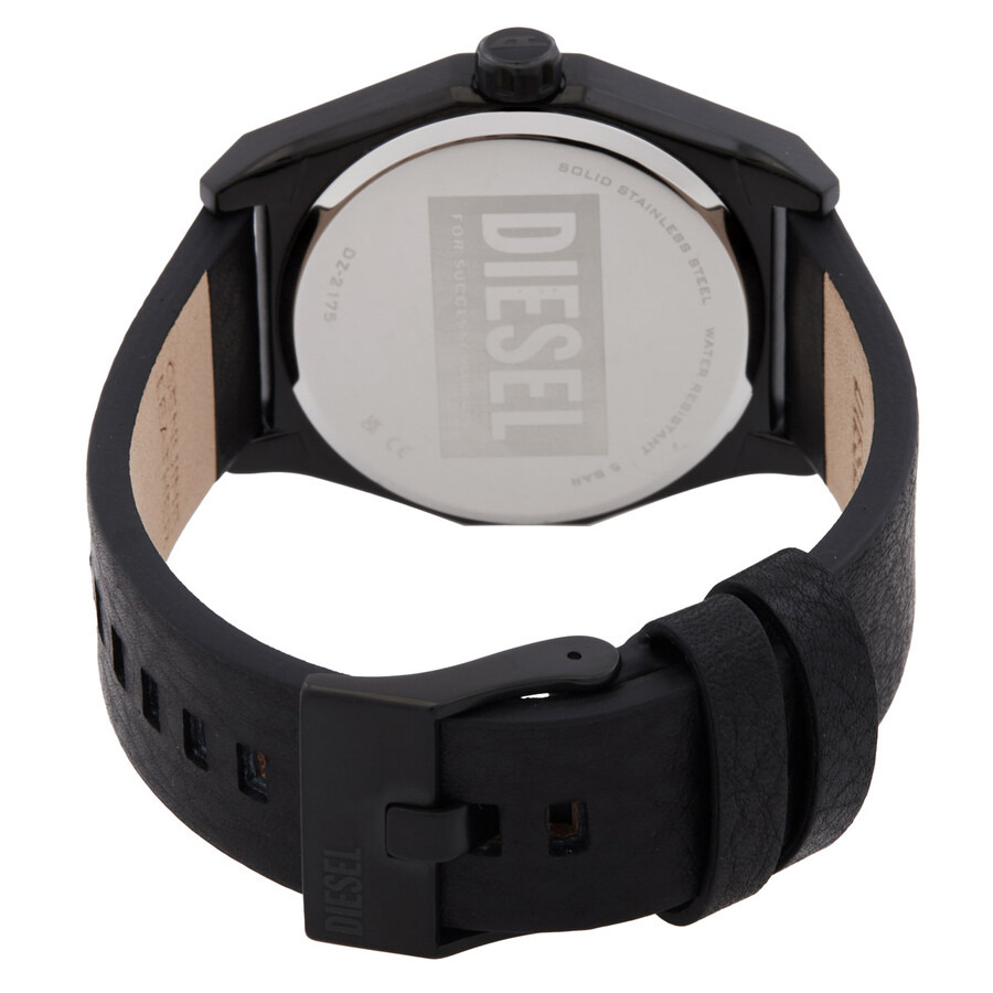 Diesel Scraper Quartz Black Dial Men's Watch DZ2175 - 3