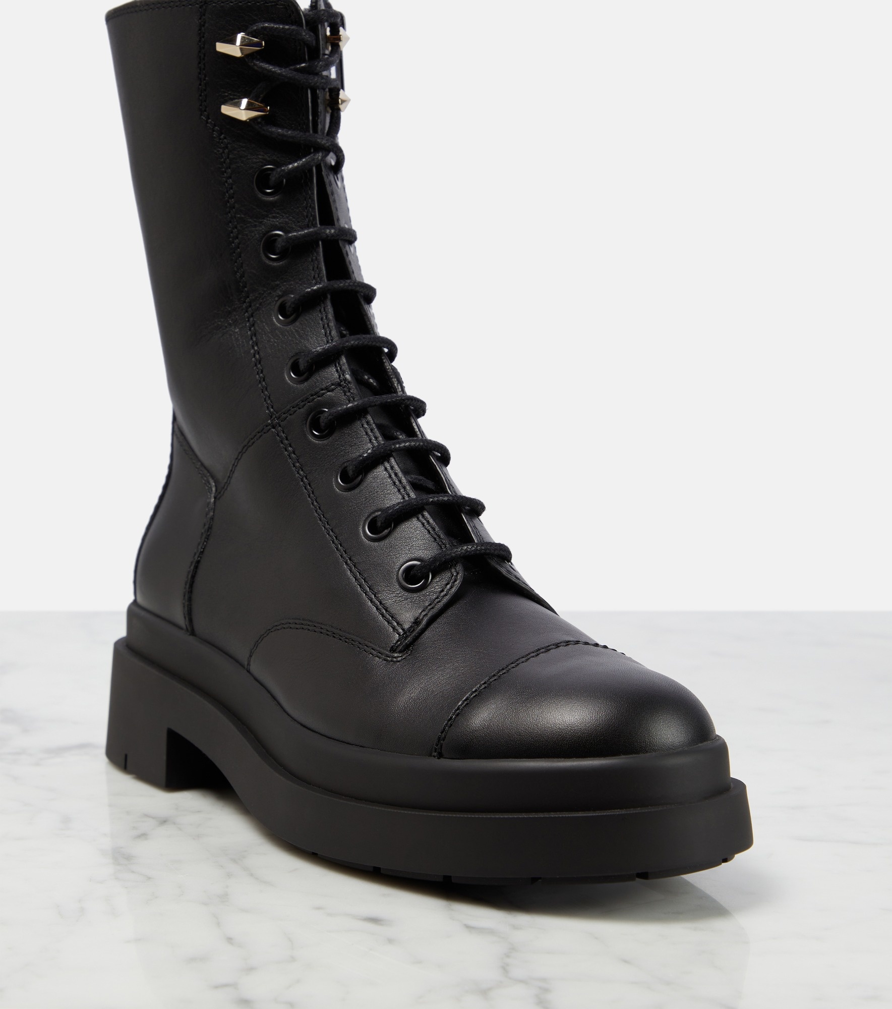Nari leather mid-calf boots - 6
