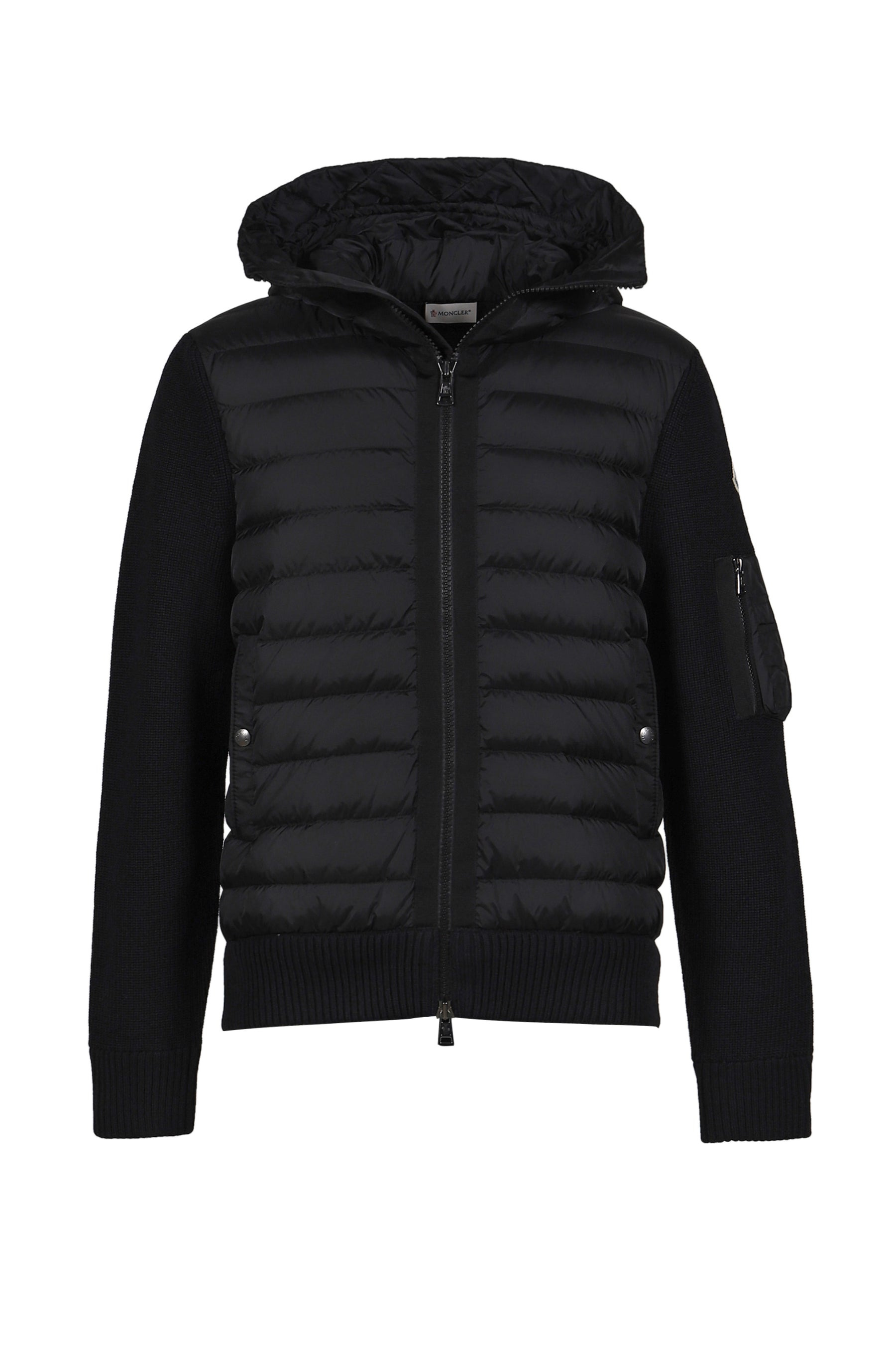 CARDIGAN / BLK - 1