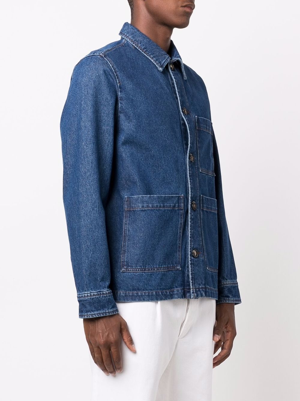 denim shirt jacket - 3