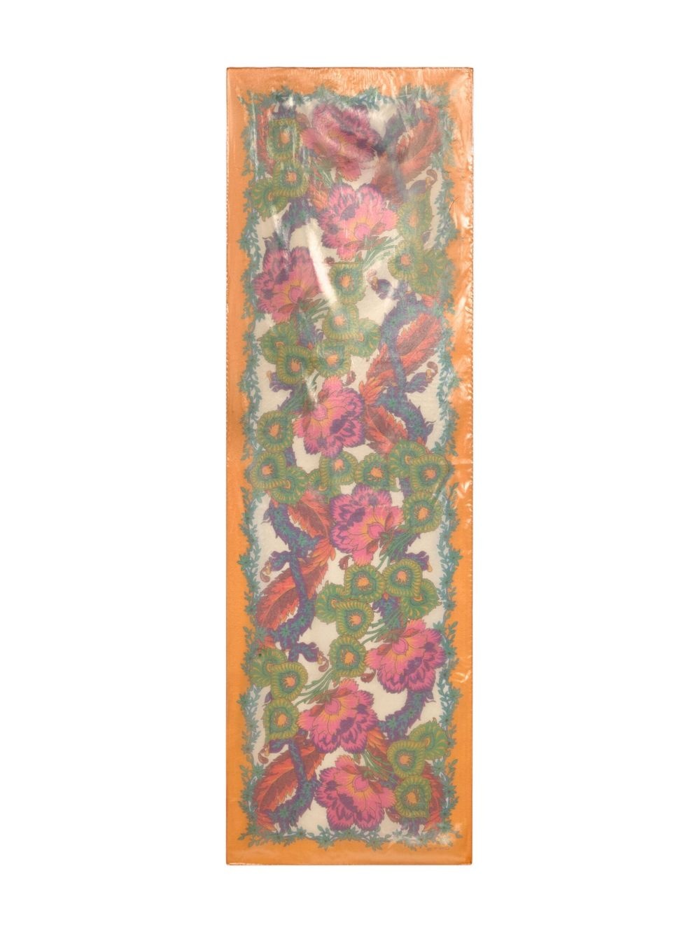 printed silk scarf - 3