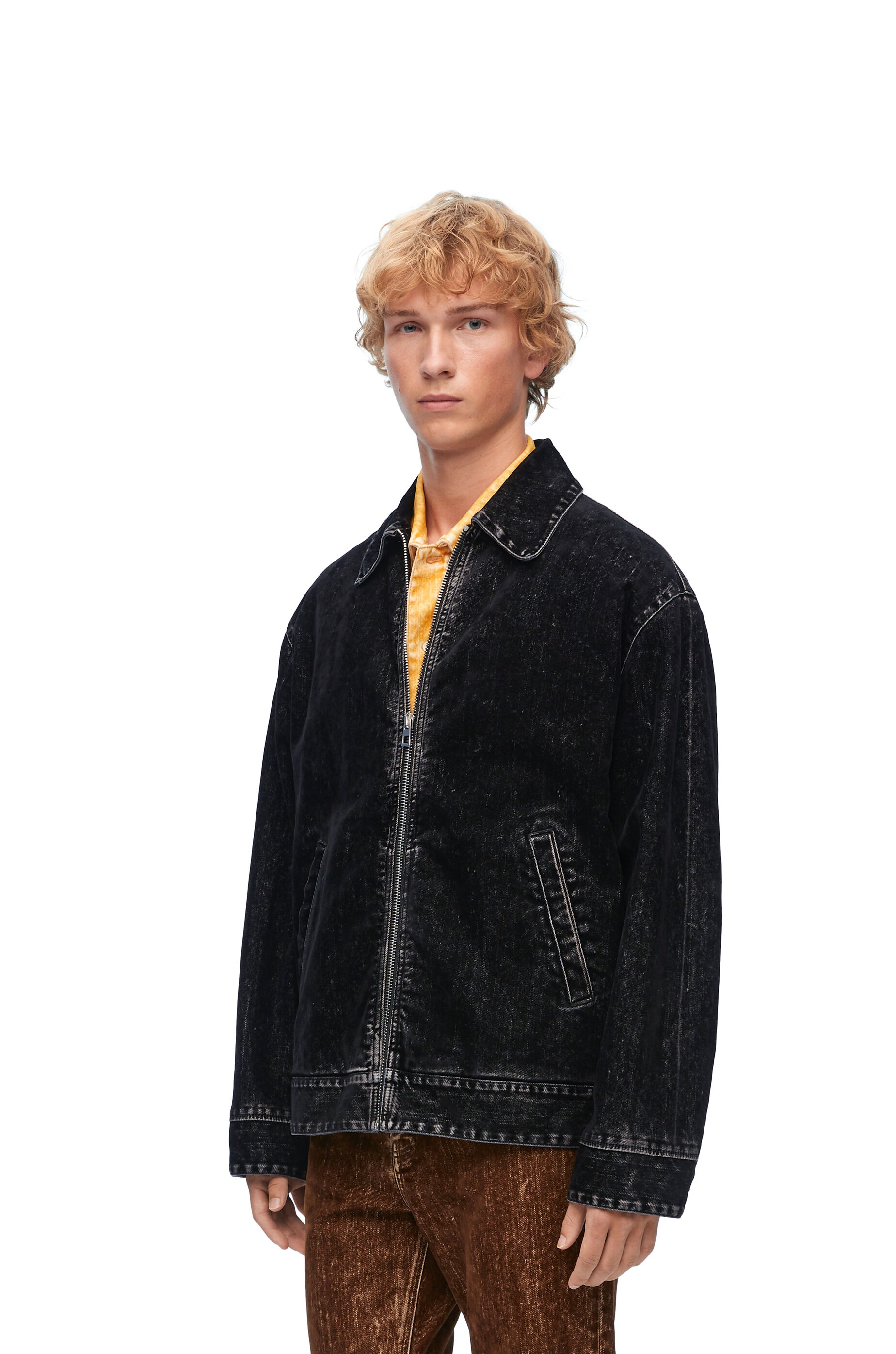 Bomber jacket in denim - 3