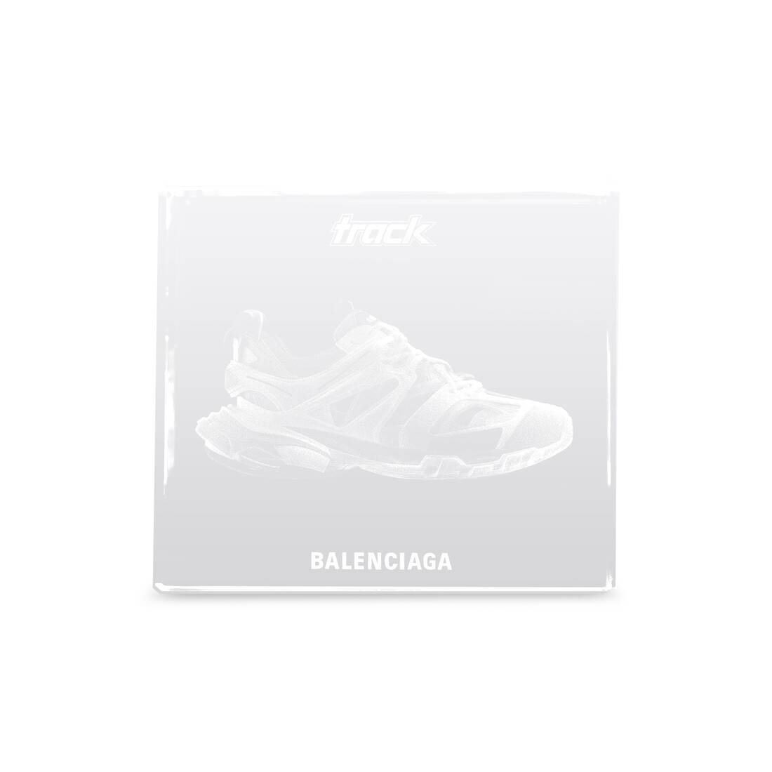 Track Sneaker Laser Cube in Grey - 1