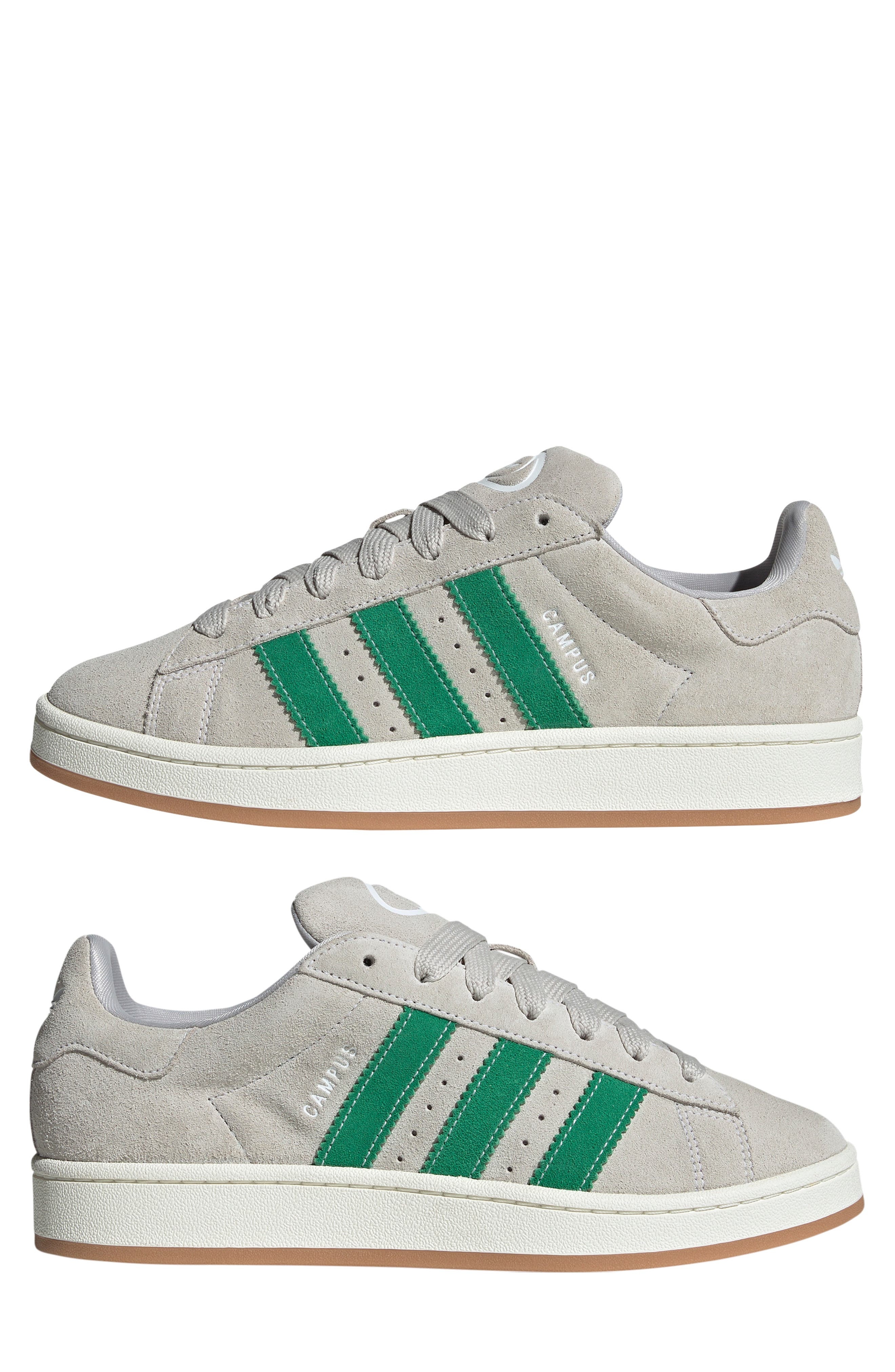 adidas Campus 00s Sneaker in Grey/Green/Off White at Nordstrom - 7