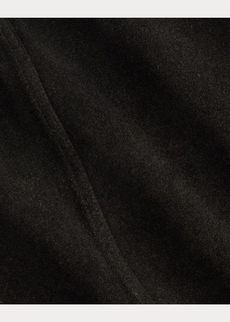Shearling-Collar Suede Western Jacket 8