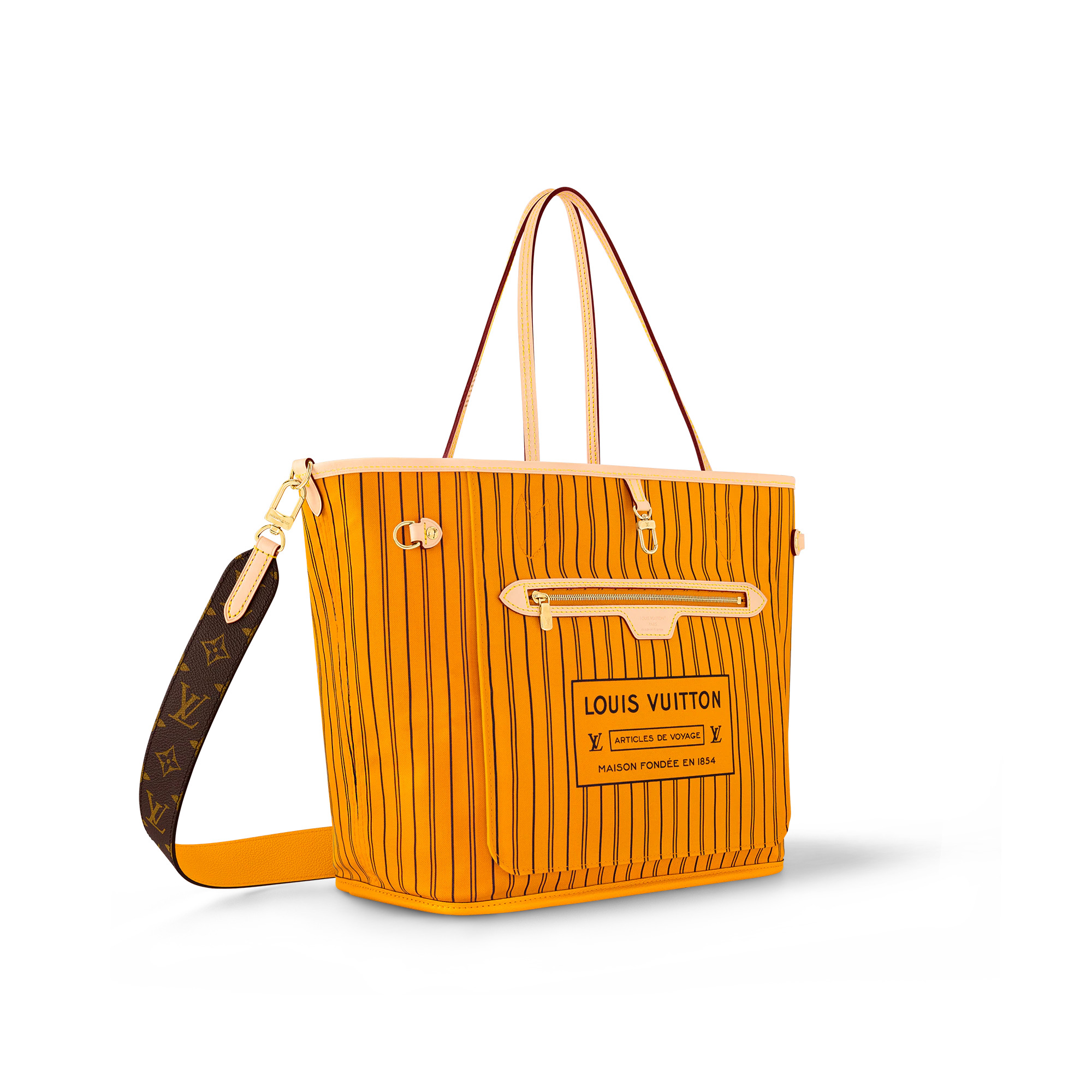 Louis Vuitton Neverfull Bandoulière Inside Out MM | REVERSIBLE