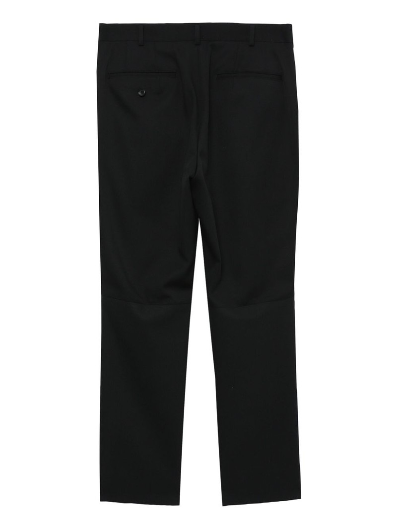 strap-detail straight-leg trousers 6