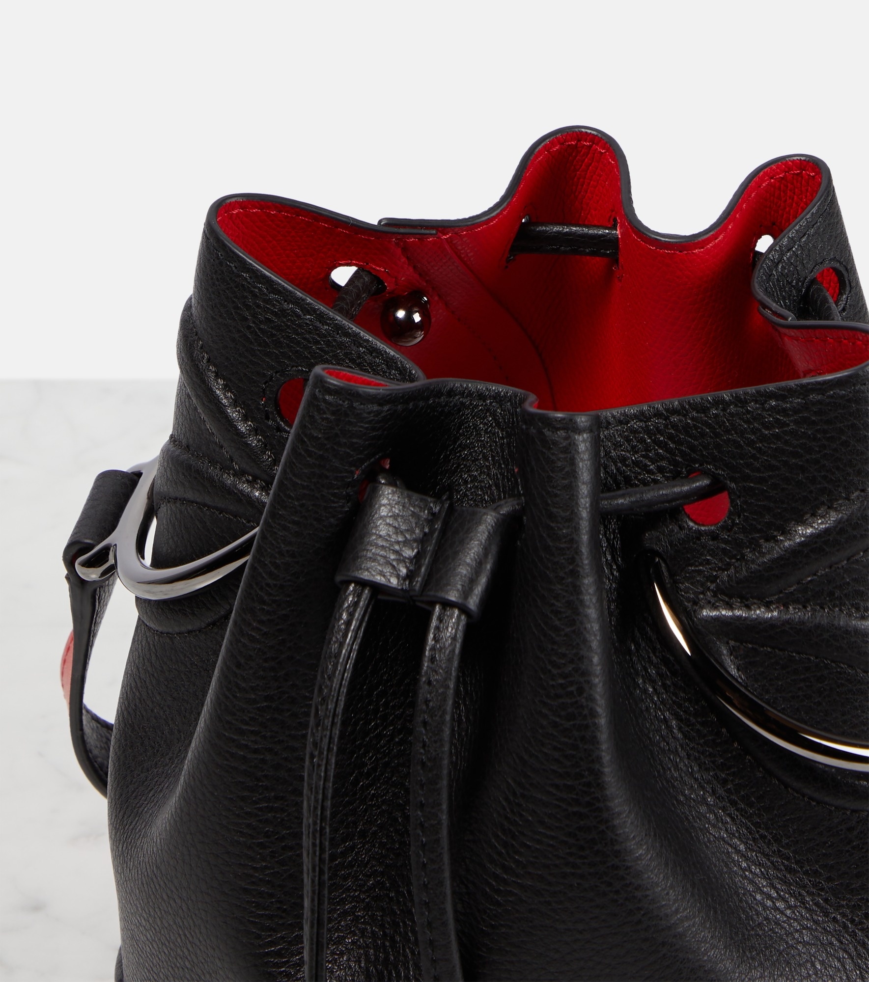 By My Side leather bucket bag - 3