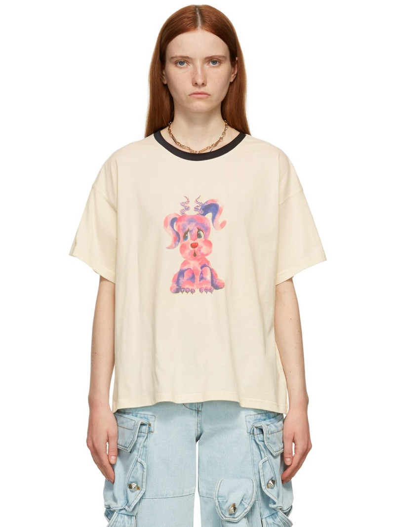 Off-White & Black Monster T-Shirt - 1