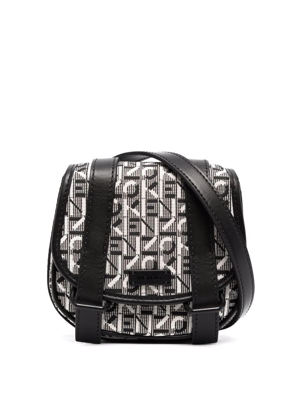 monogram-print satchel bag - 6