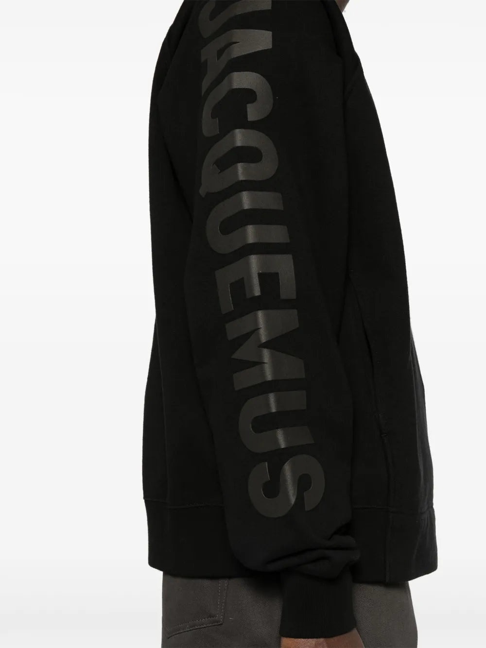 Jacquemus Men Top Le Sweatshirt Typo With Print - 5