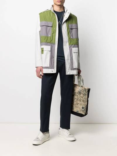 A-COLD-WALL* Rhombus colour-block jacket outlook