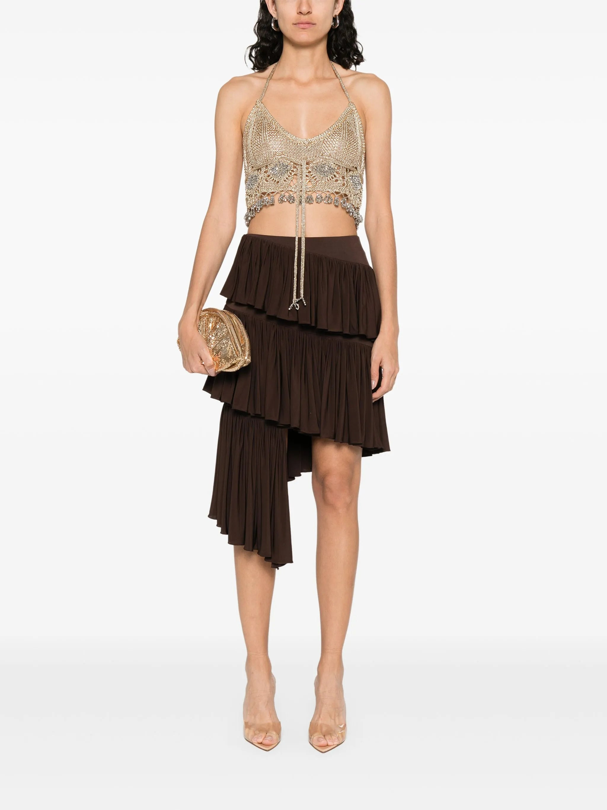 open-knit top - 2