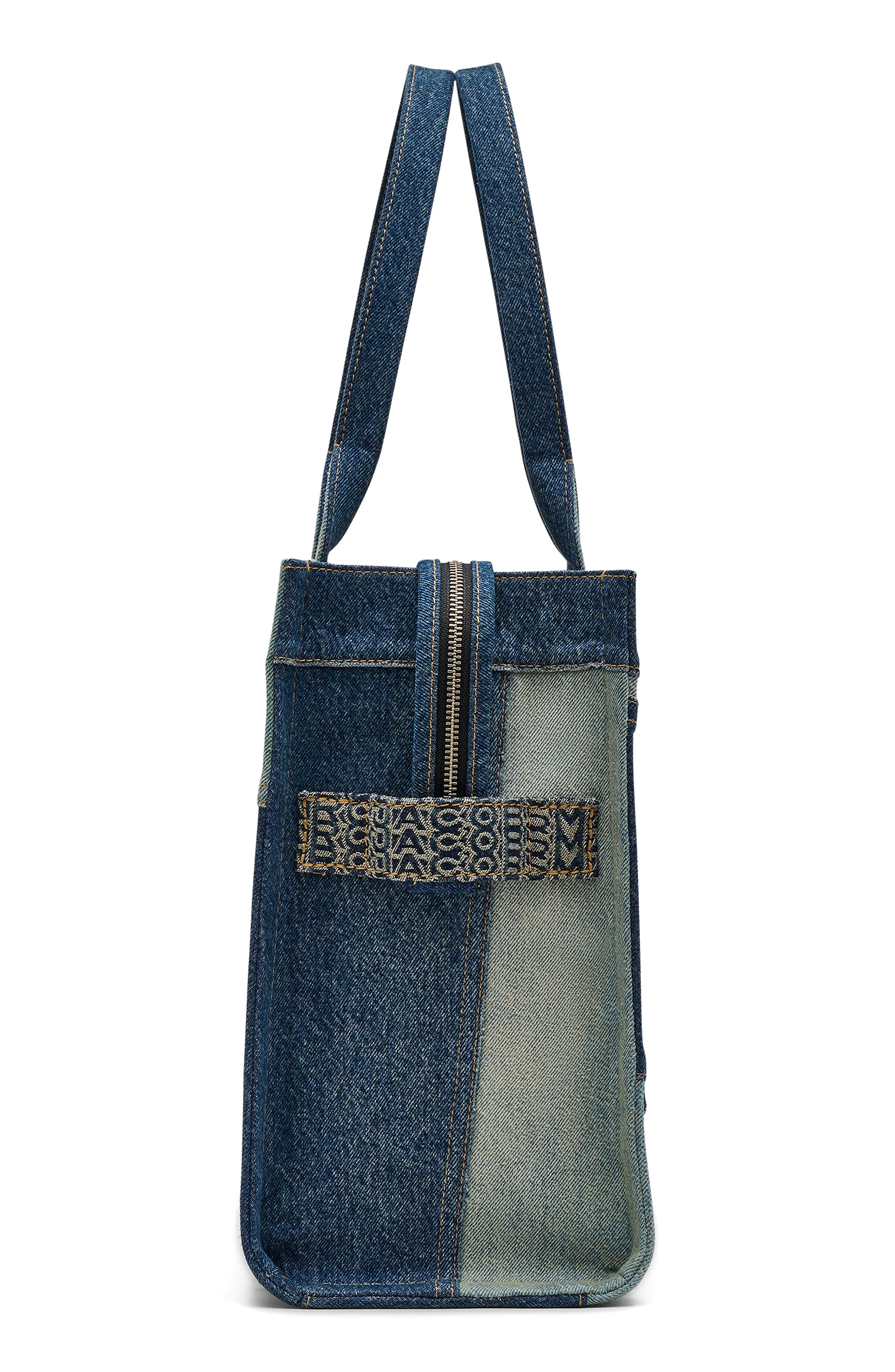 Marc Jacobs The Large Denim Tote Bag in Indigo Multi at Nordstrom - 5