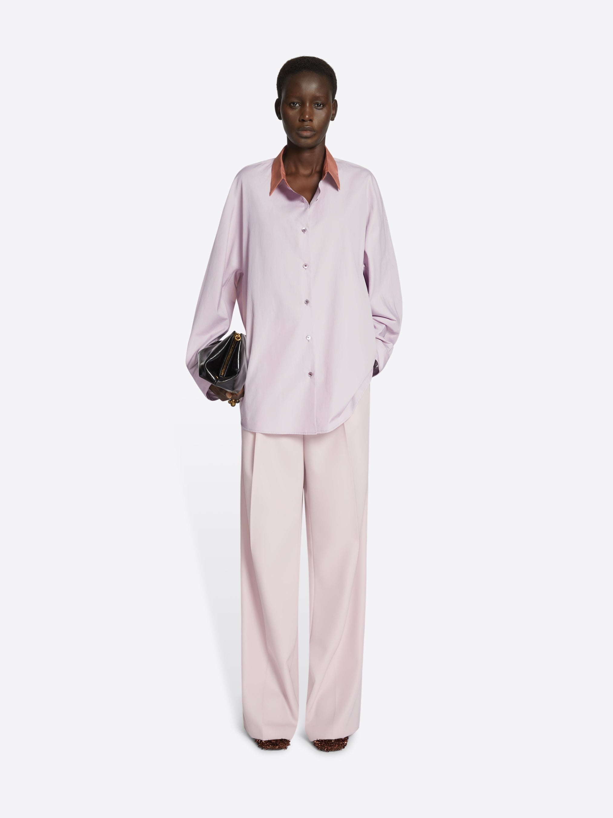 LOOSE PLEATED PANTS - 2