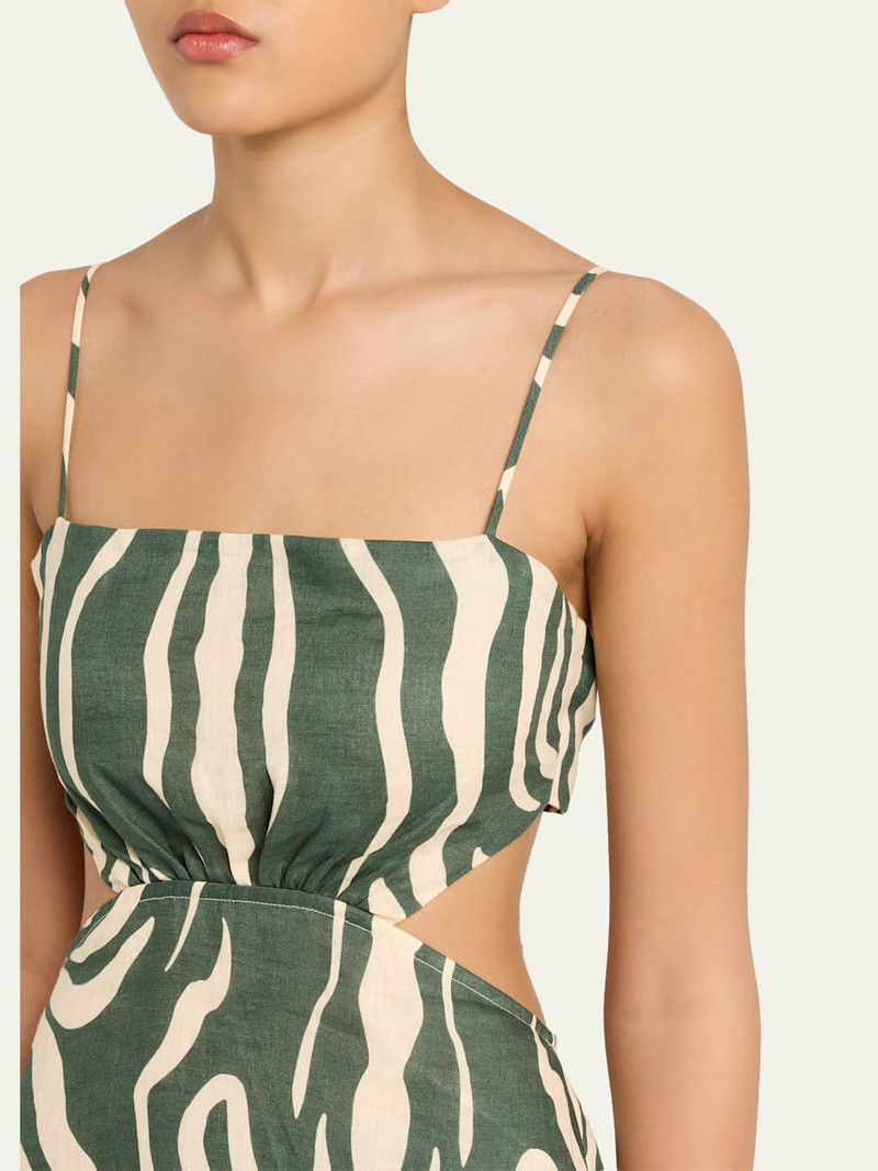 Sinfonia Marina Waist-Cutout Maxi Dress 5