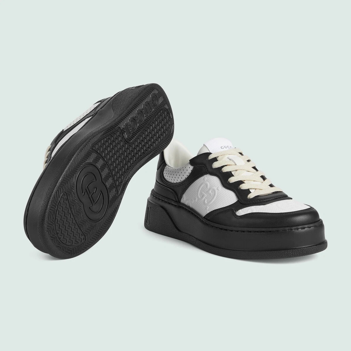 Women's GG embossed sneaker - 6