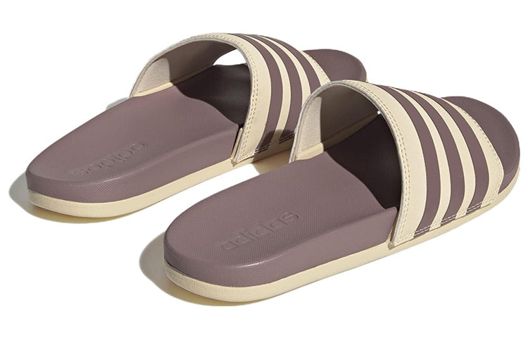 (WMNS) adidas Adilette Comfort Slide 'Sand Strata Purple' H03621 - 4